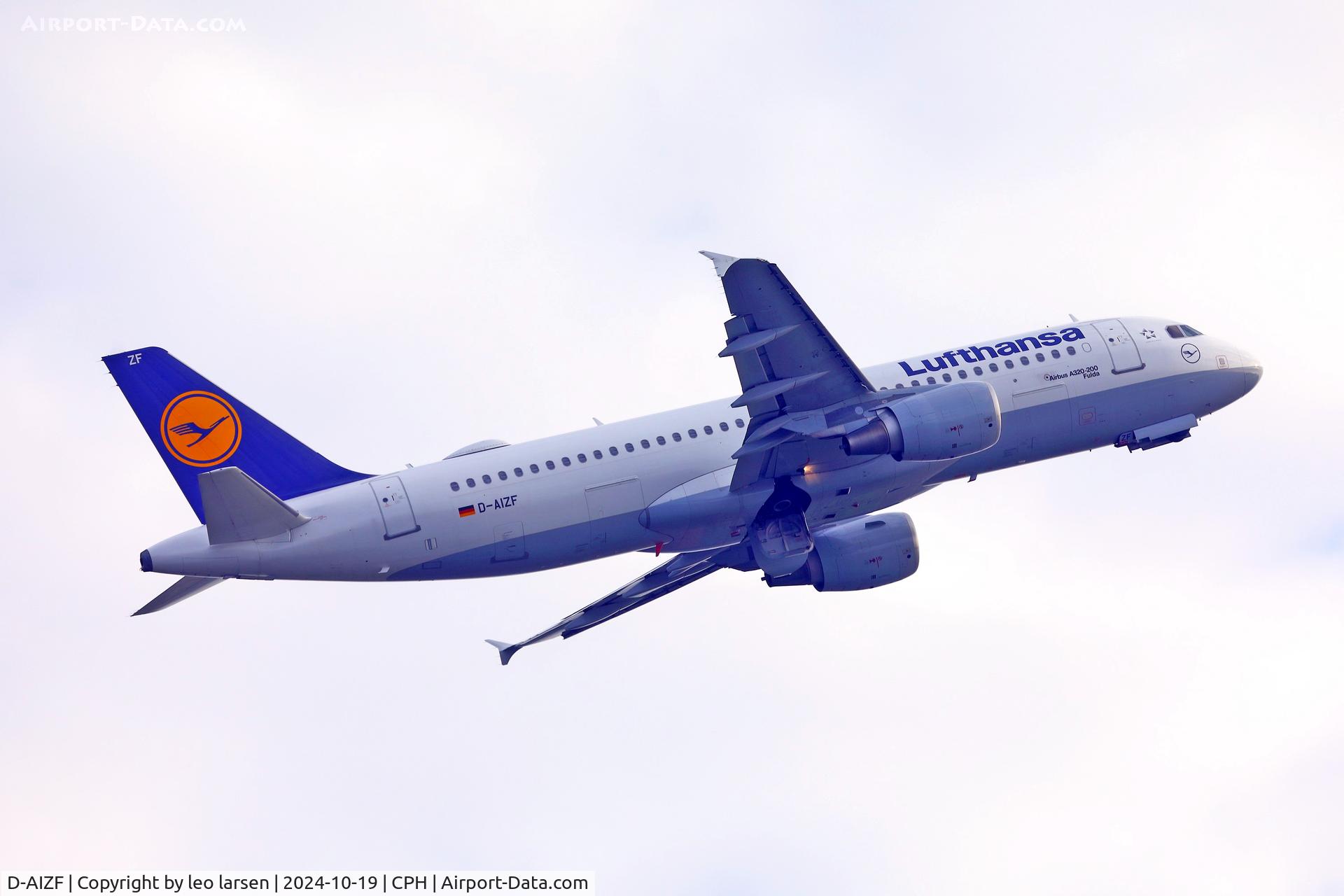 D-AIZF, 2010 Airbus A320-214 C/N 4289, Copenhagen 19.10.2024