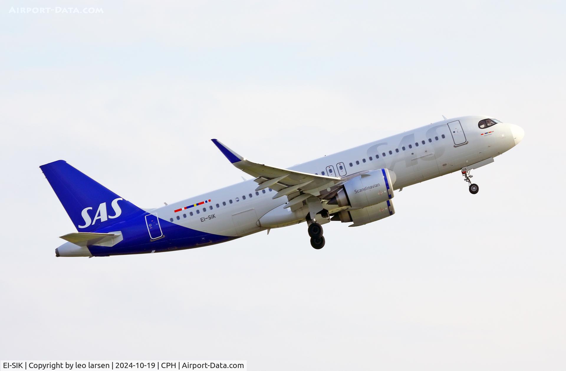 EI-SIK, 2022 Airbus A320-251N C/N 10716, Copenhagen 19.10.2024