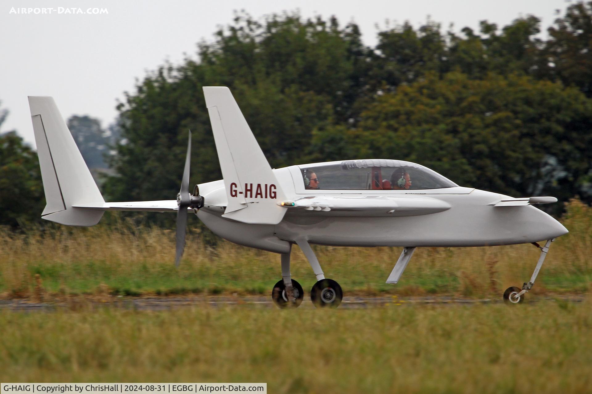 G-HAIG, 1989 Rutan Long-EZ C/N PFA 074A-11149, LAA Rally 2024, Leicester