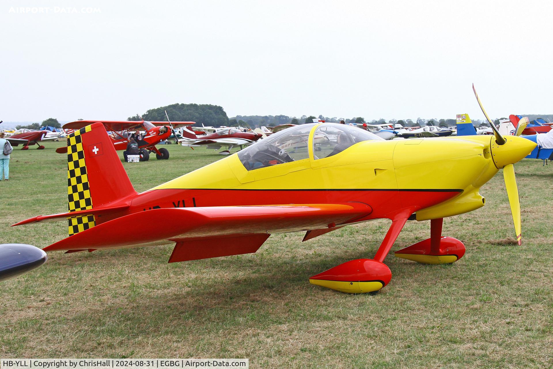 HB-YLL, 2005 Vans RV-6 C/N 25685, LAA Rally 2024, Leicester