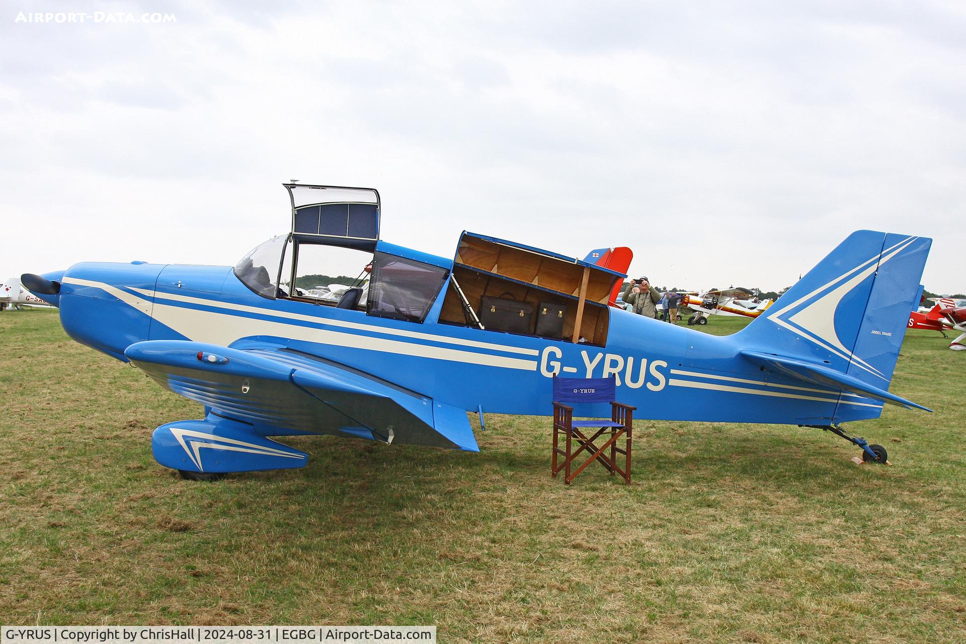 G-YRUS, 2003 Jodel D-140E Mousquetaire C/N PFA 251-14090, LAA Rally 2024, Leicester