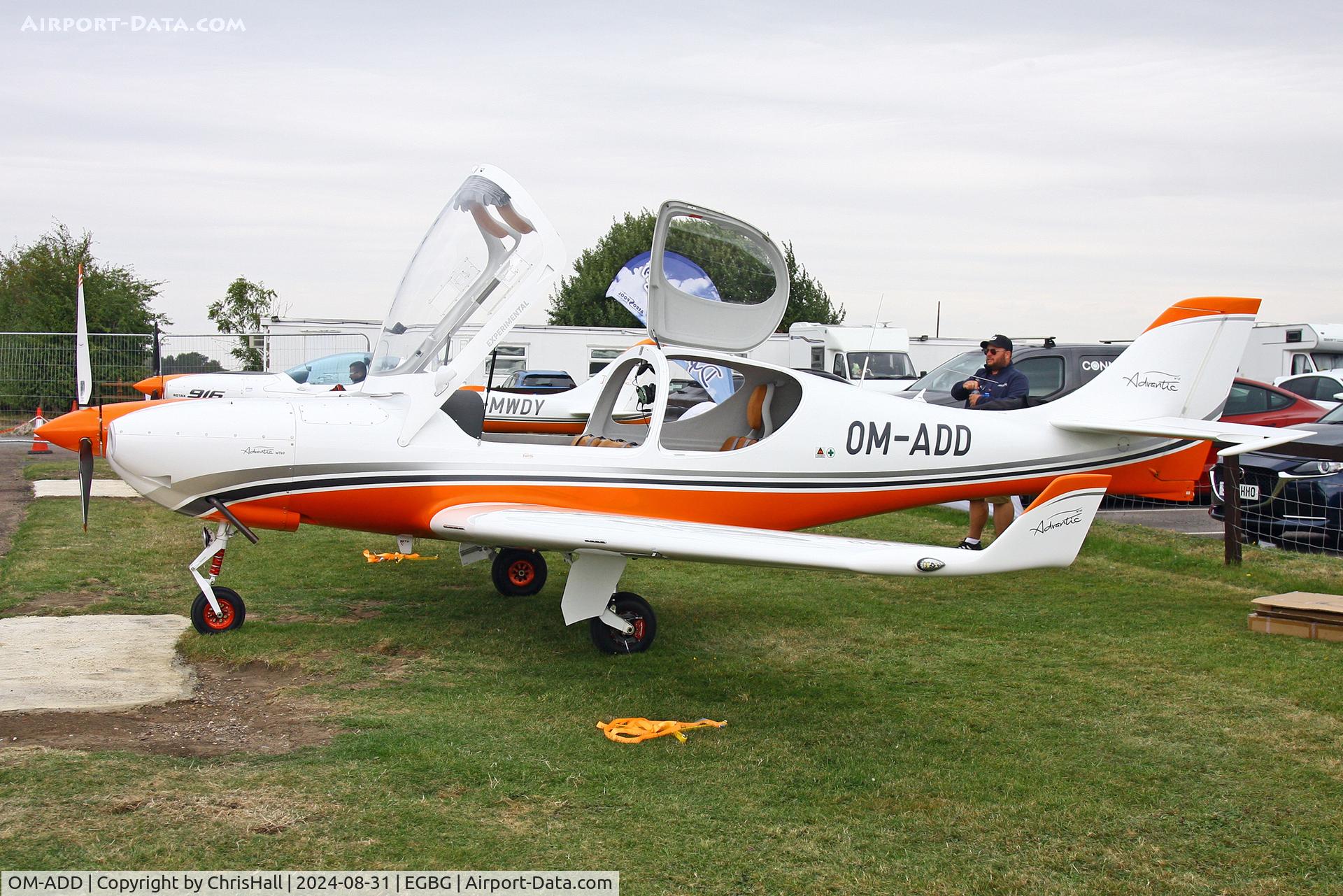 OM-ADD, Aerospool WT-10 Advantic C/N AD-015, LAA Rally 2024, Leicester