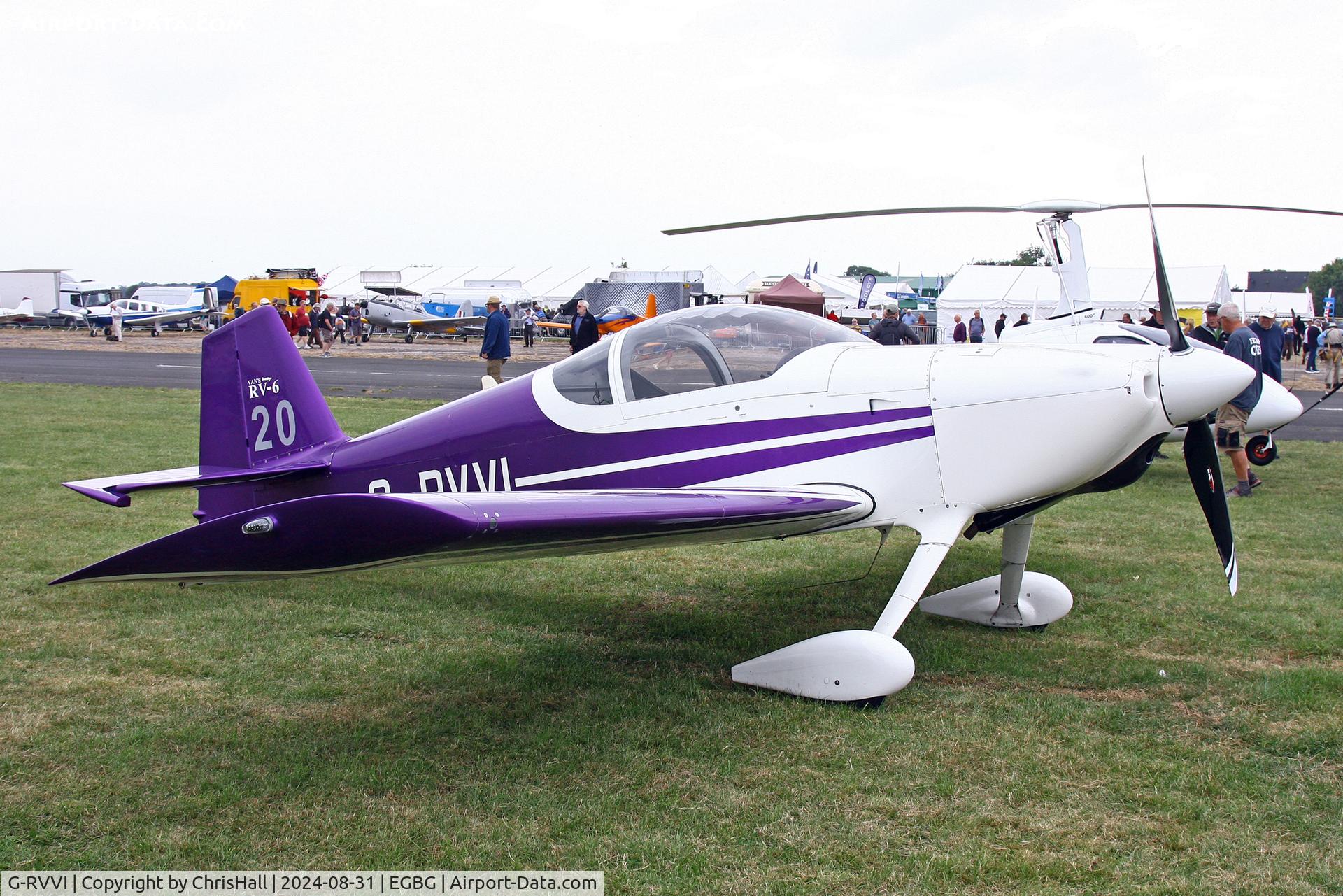 G-RVVI, 2000 Vans RV-6 C/N PFA 181-12418, LAA Rally 2024, Leicester