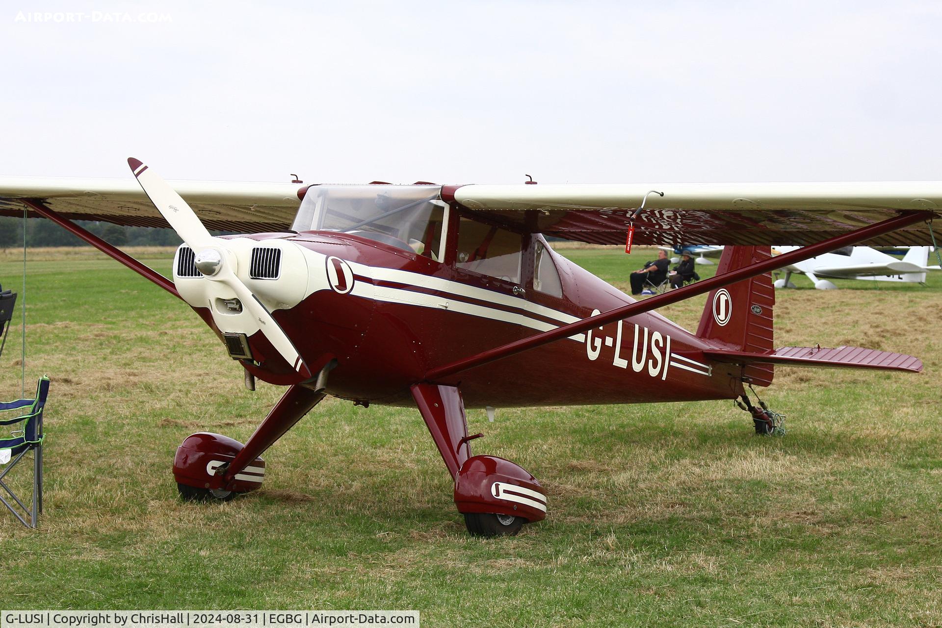 G-LUSI, 1951 Luscombe 8F Silvaire C/N 6770, LAA Rally 2024, Leicester