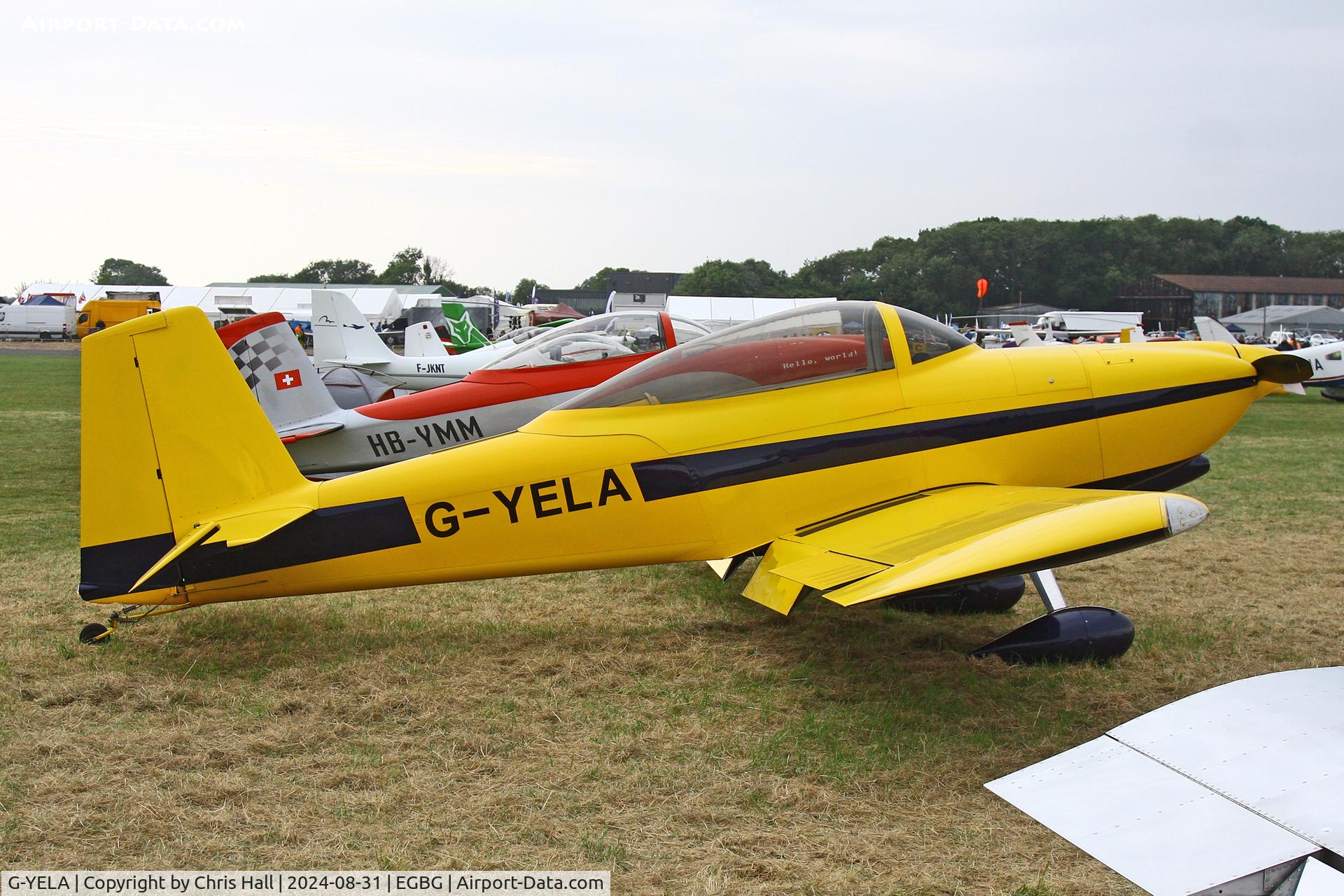 G-YELA, 2014 Vans RV- 8 C/N 2002509, LAA Rally 2024, Leicester