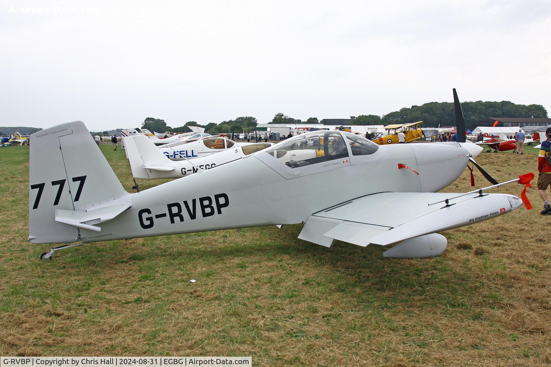 G-RVBP, 2018 Vans RV-7 C/N LAA 323-15569, LAA Rally 2024, Leicester