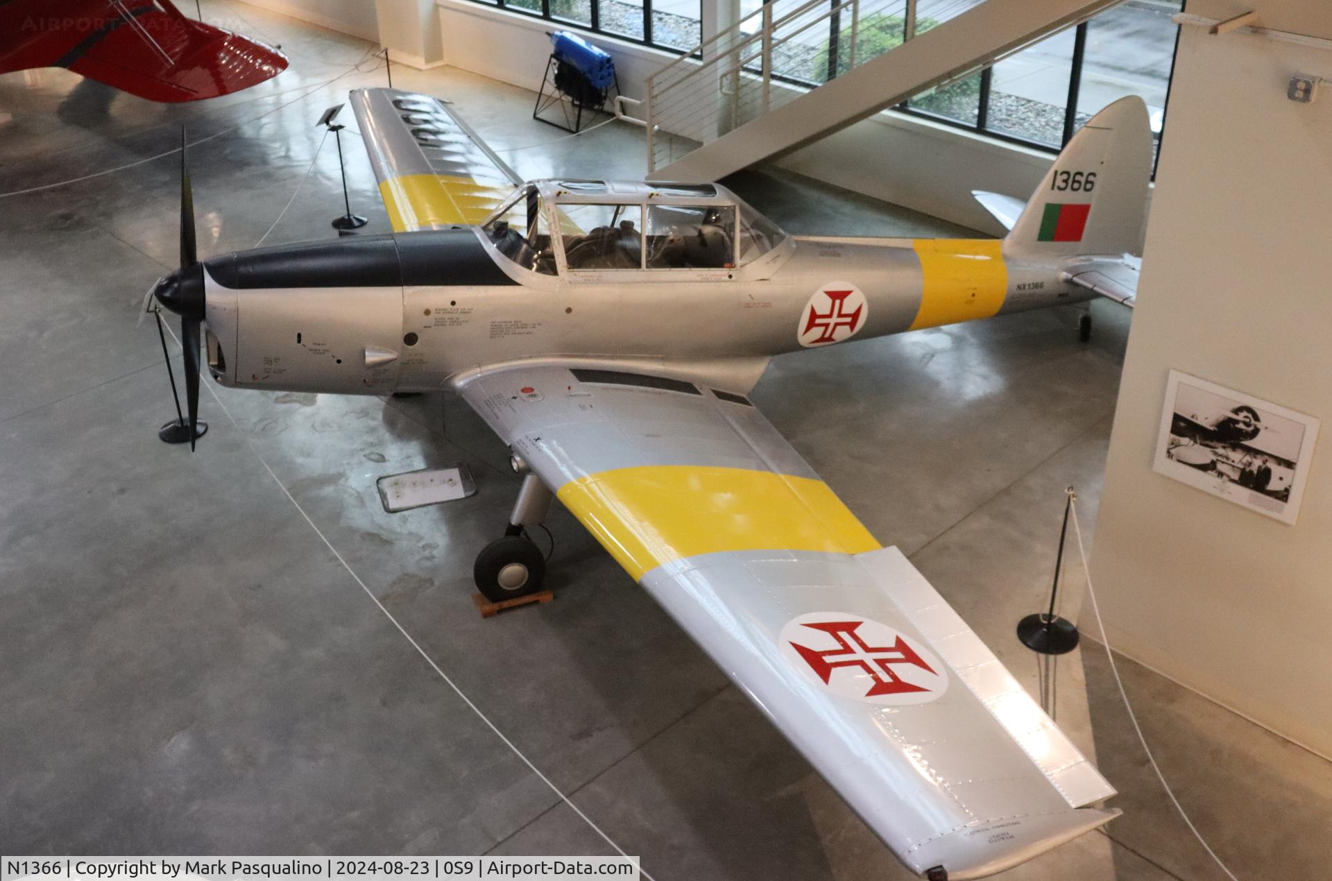 N1366, 1959 OGMA DHC-1 Chipmunk T.20 C/N C1/1366, DHC-1 Chipmunk T.20
