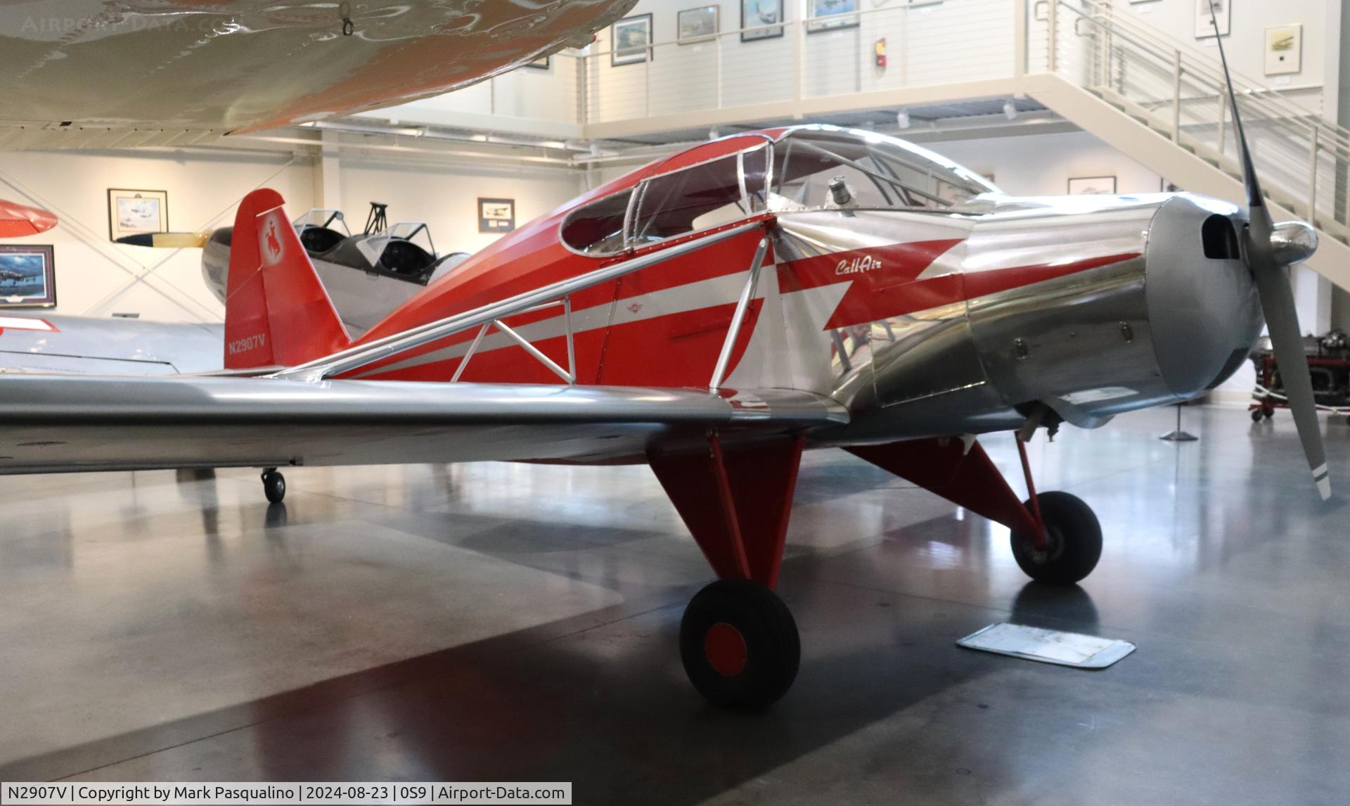 N2907V, 1949 Callair A-2 C/N 123, Callair A-2