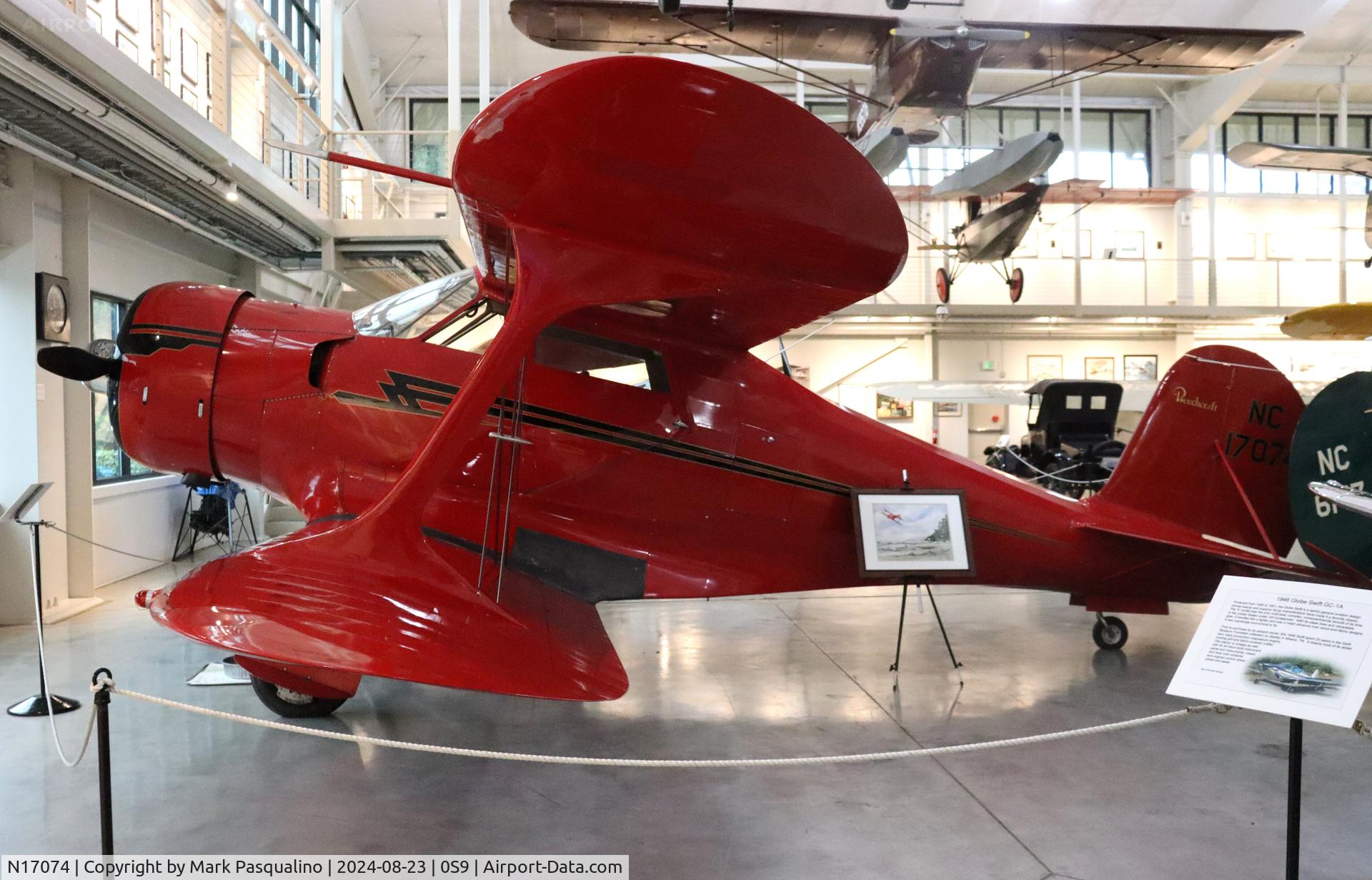 N17074, 1937 Beech C17B C/N 132, Beech C17B