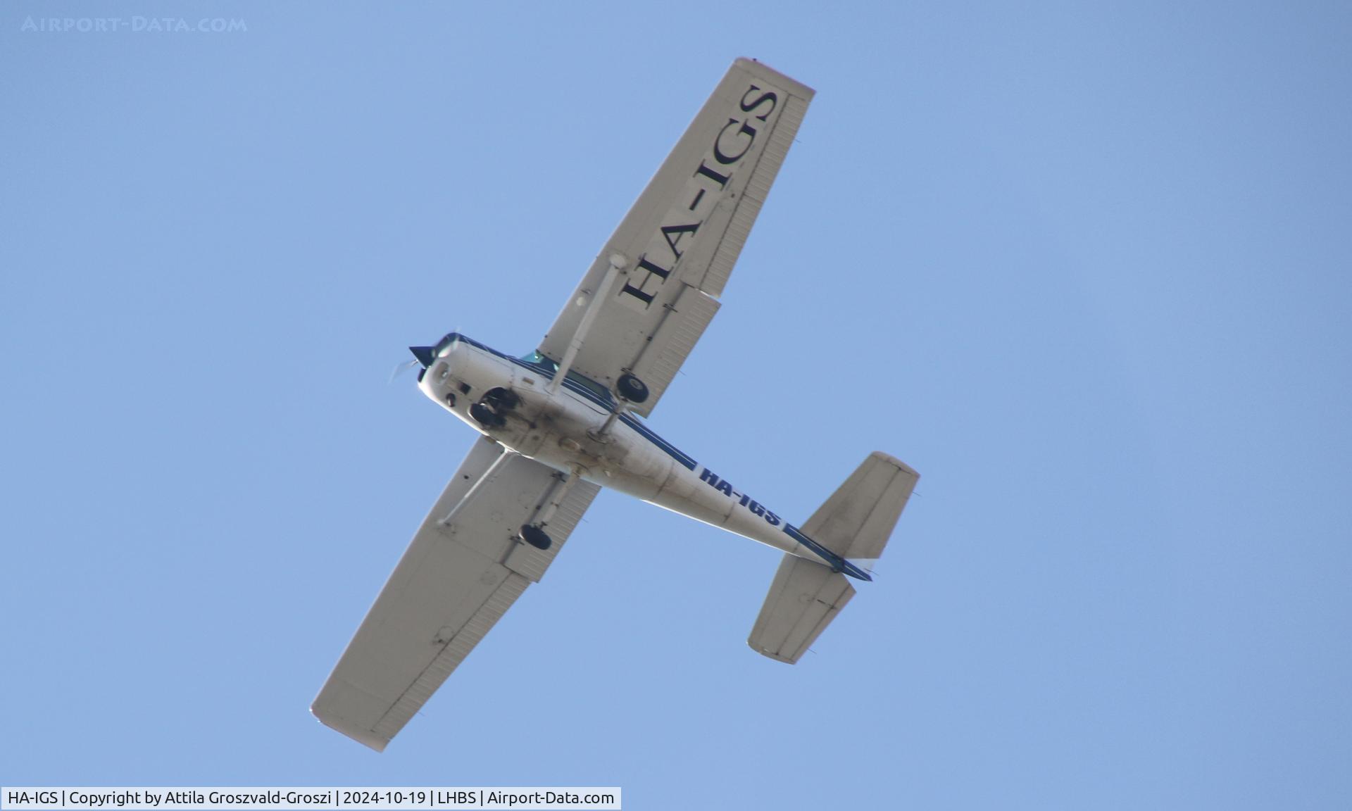 HA-IGS, Cessna 152 C/N 152-81309, LHBS - Budaörs Airport, Hungary