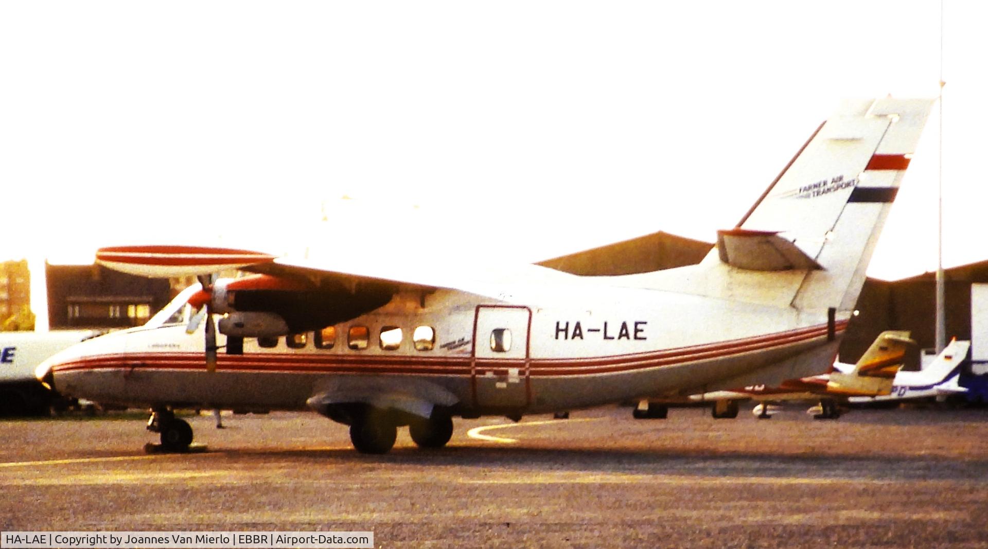 HA-LAE, 1990 Let L-410UVP-E8A Turbolet C/N 902517, ex-slide