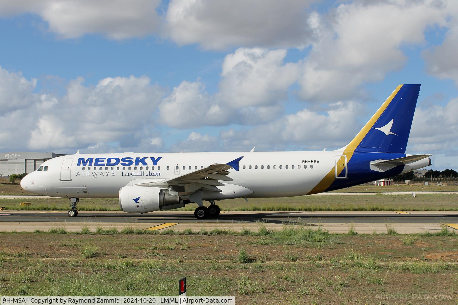 9H-MSA, 2010 Airbus A320-214 C/N 4349, A320 9H-MSA MedSky
