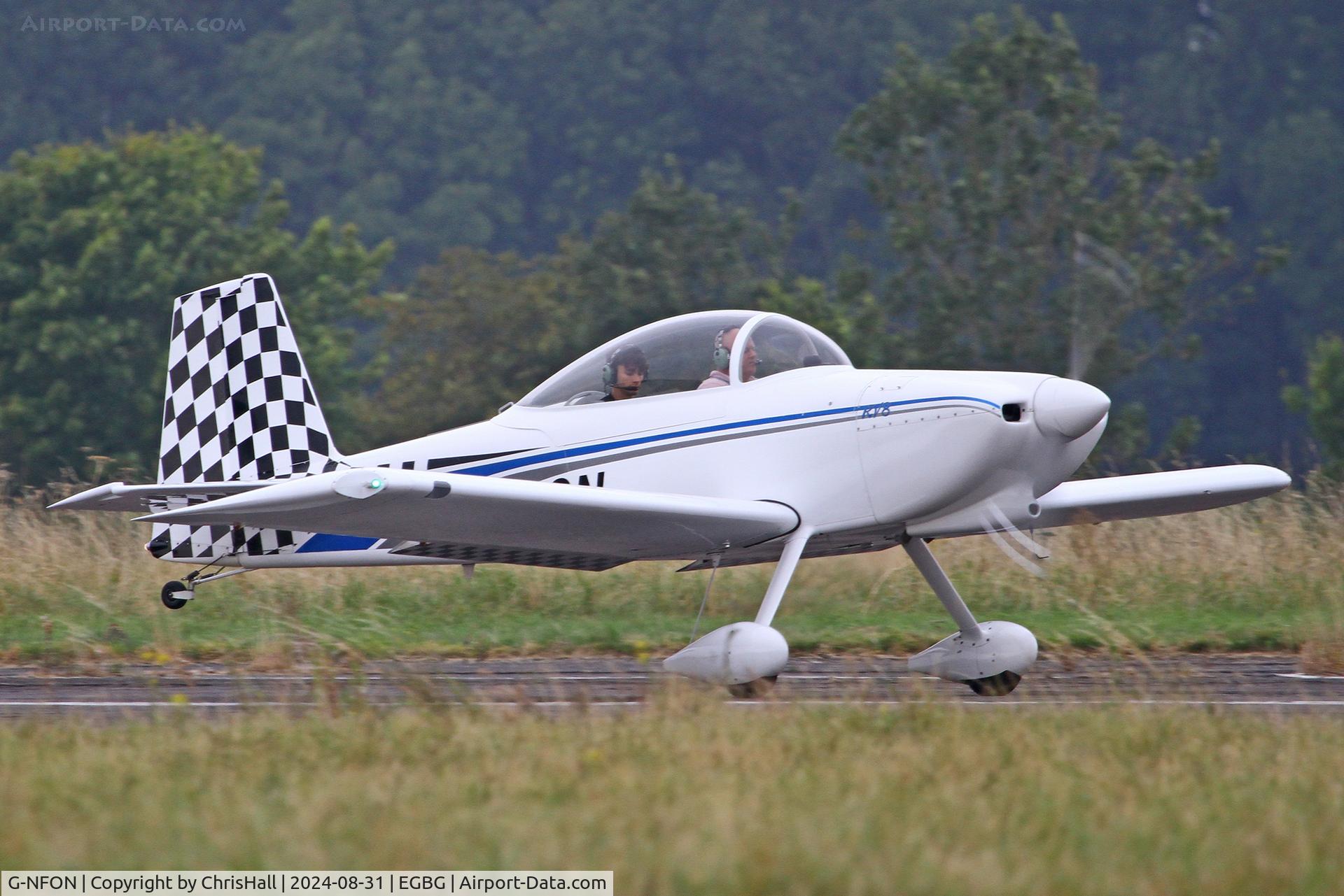 G-NFON, 2011 Vans RV-8 C/N LAA 303-14921, LAA Rally 2024, Leicester