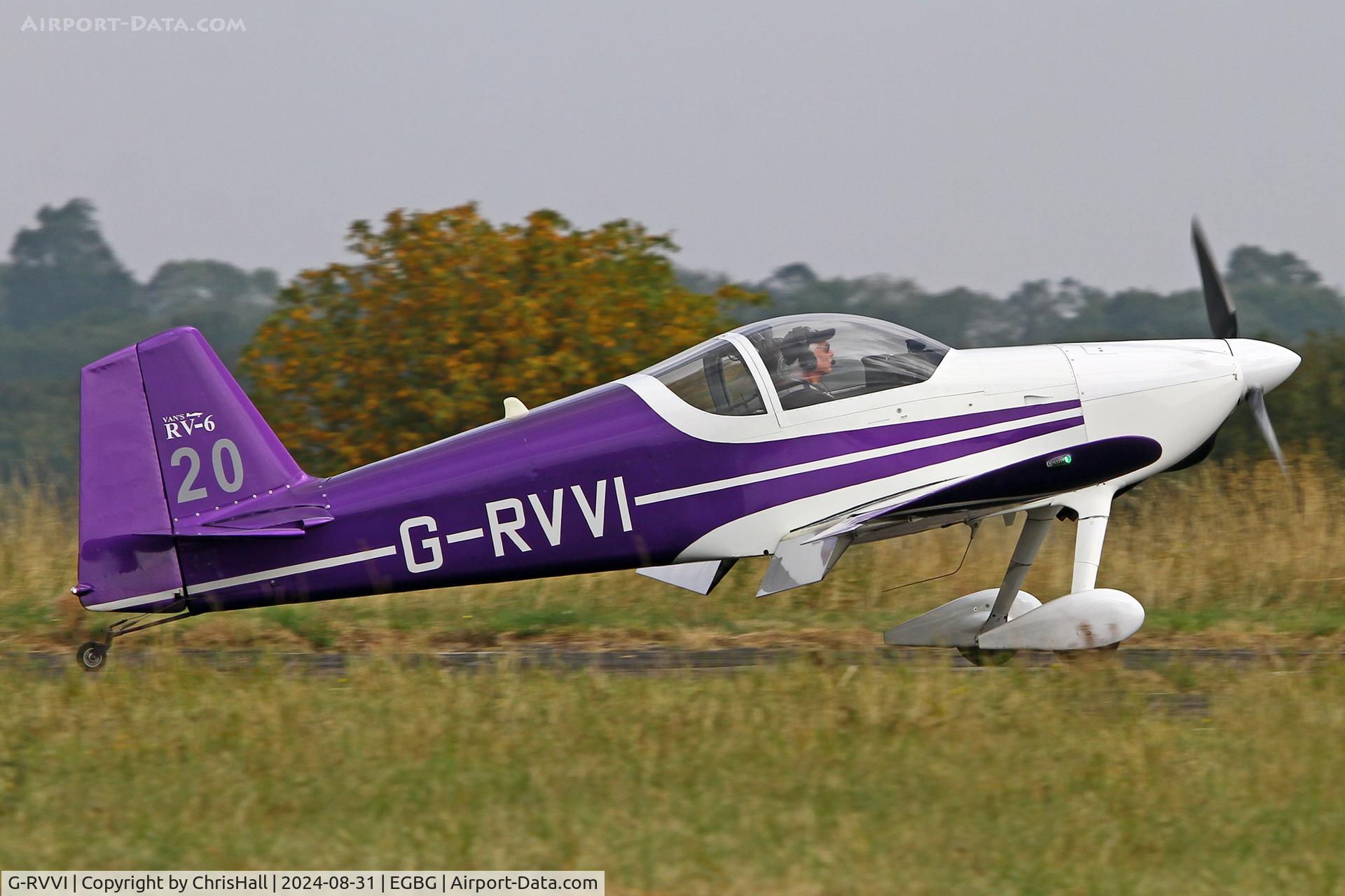 G-RVVI, 2000 Vans RV-6 C/N PFA 181-12418, LAA Rally 2024, Leicester