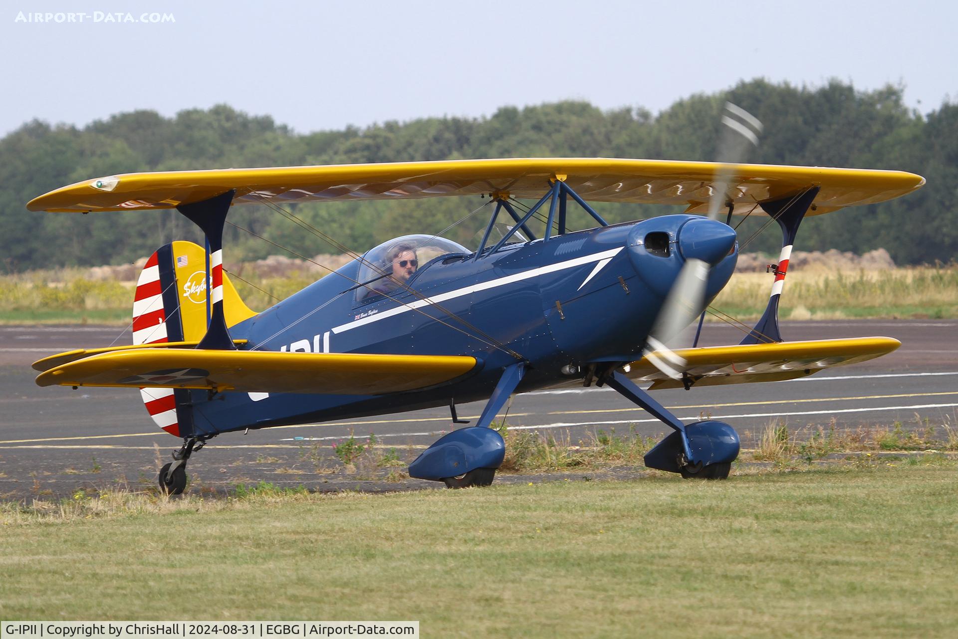 G-IPII, 1989 Steen Skybolt 1A C/N J P 1, LAA Rally 2024, Leicester