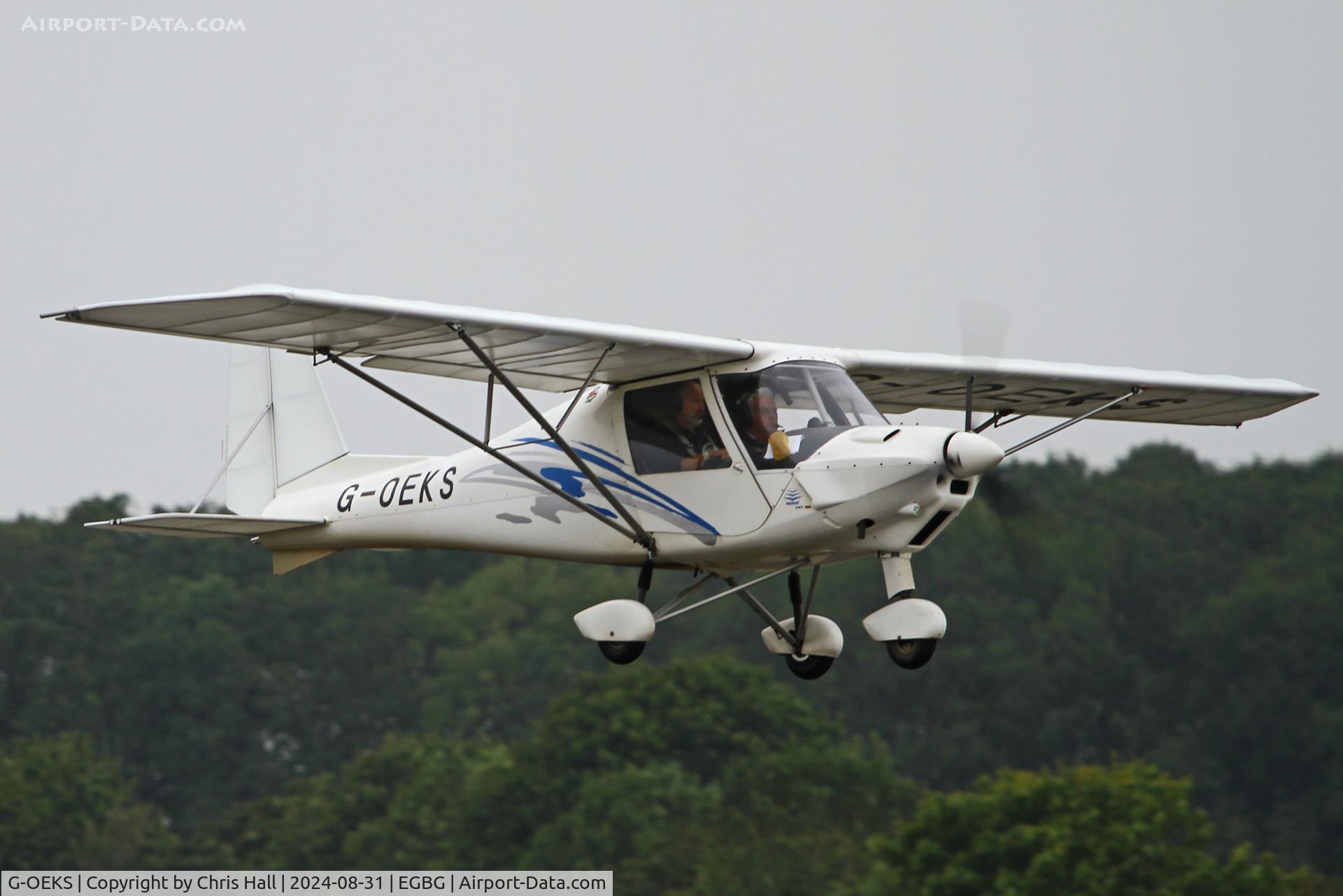 G-OEKS, 2008 Comco Ikarus C42 FB80 C/N 0807-6981, LAA Rally 2024, Leicester