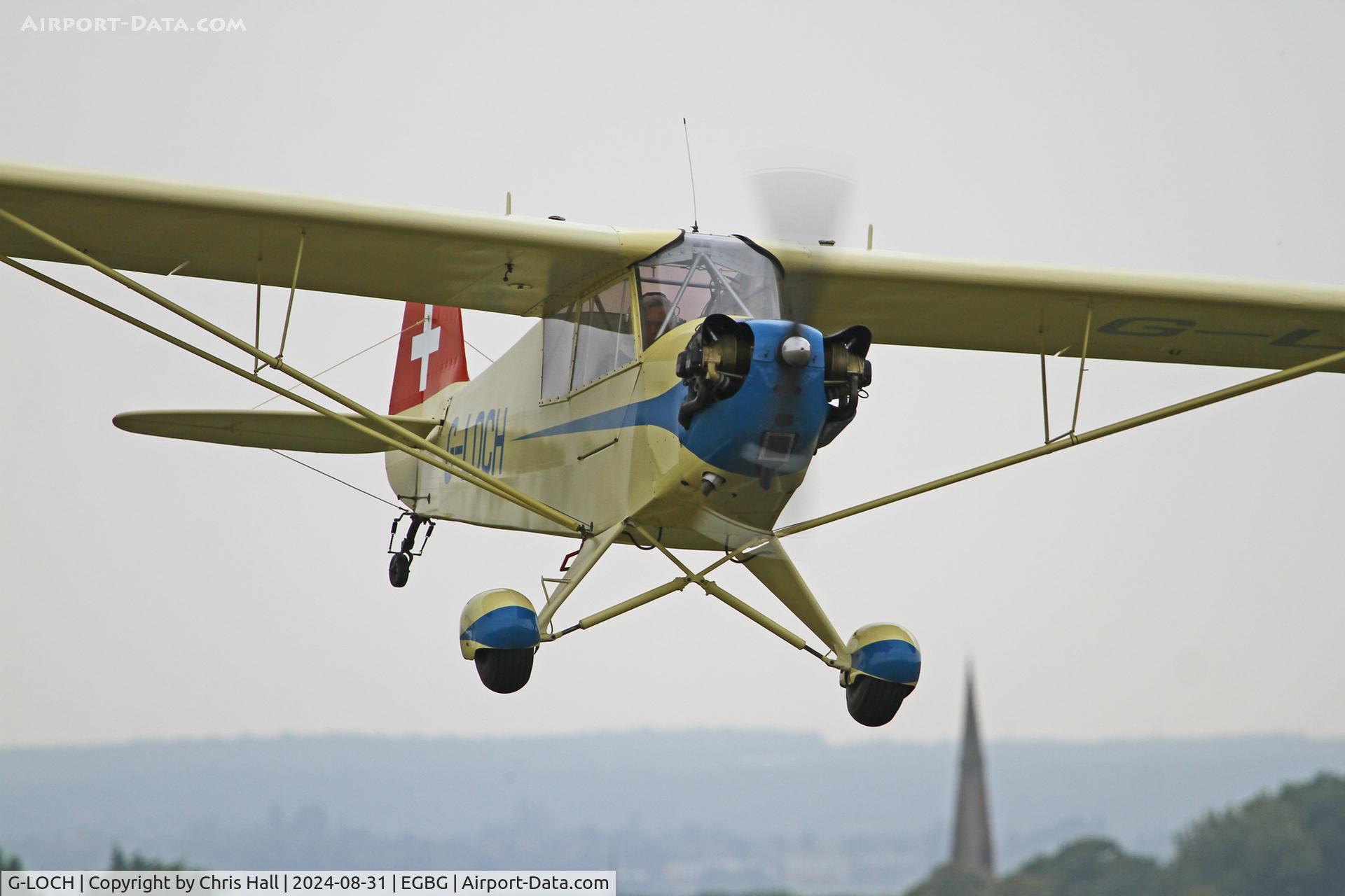 G-LOCH, 1944 Piper L-4J Grasshopper (J3C-65D) C/N 12687, LAA Rally 2024, Leicester