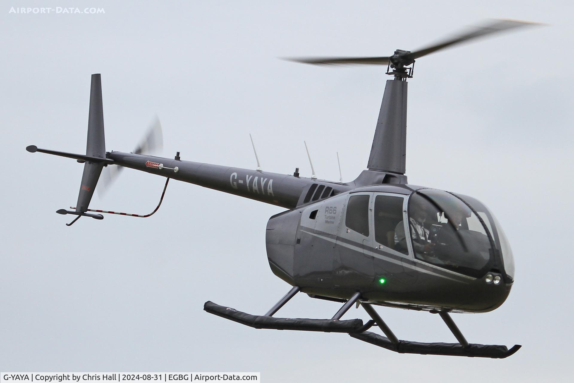 G-YAYA, 2024 Robinson R66 C/N 1377, LAA Rally 2024, Leicester