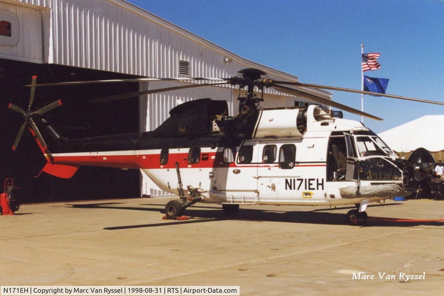 N171EH, 1982 Aerospatiale AS-332L Super Puma C/N 2058, At Reno Stead in 1998.