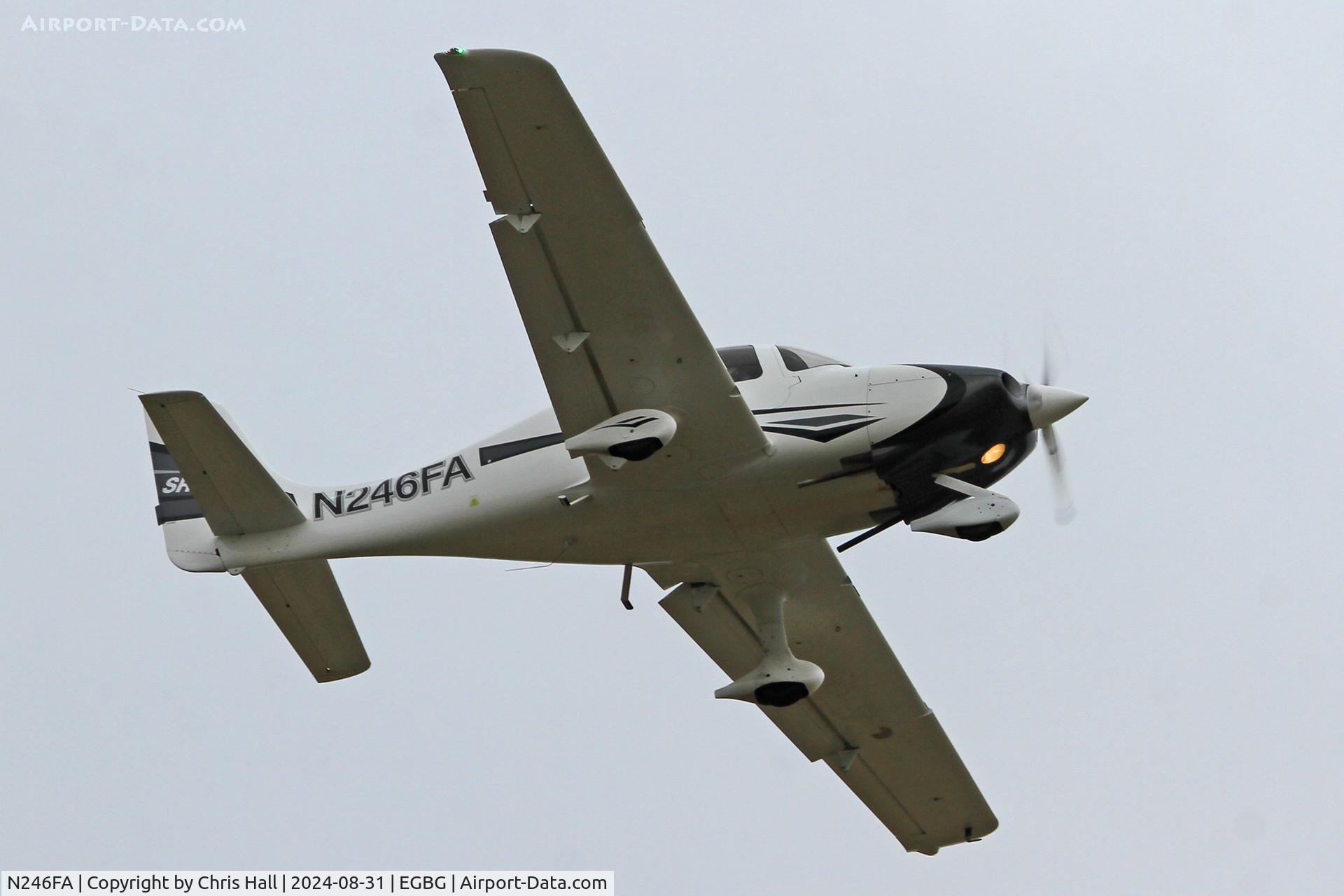 N246FA, Cirrus SR20 C/N 1153, LAA Rally 2024, Leicester