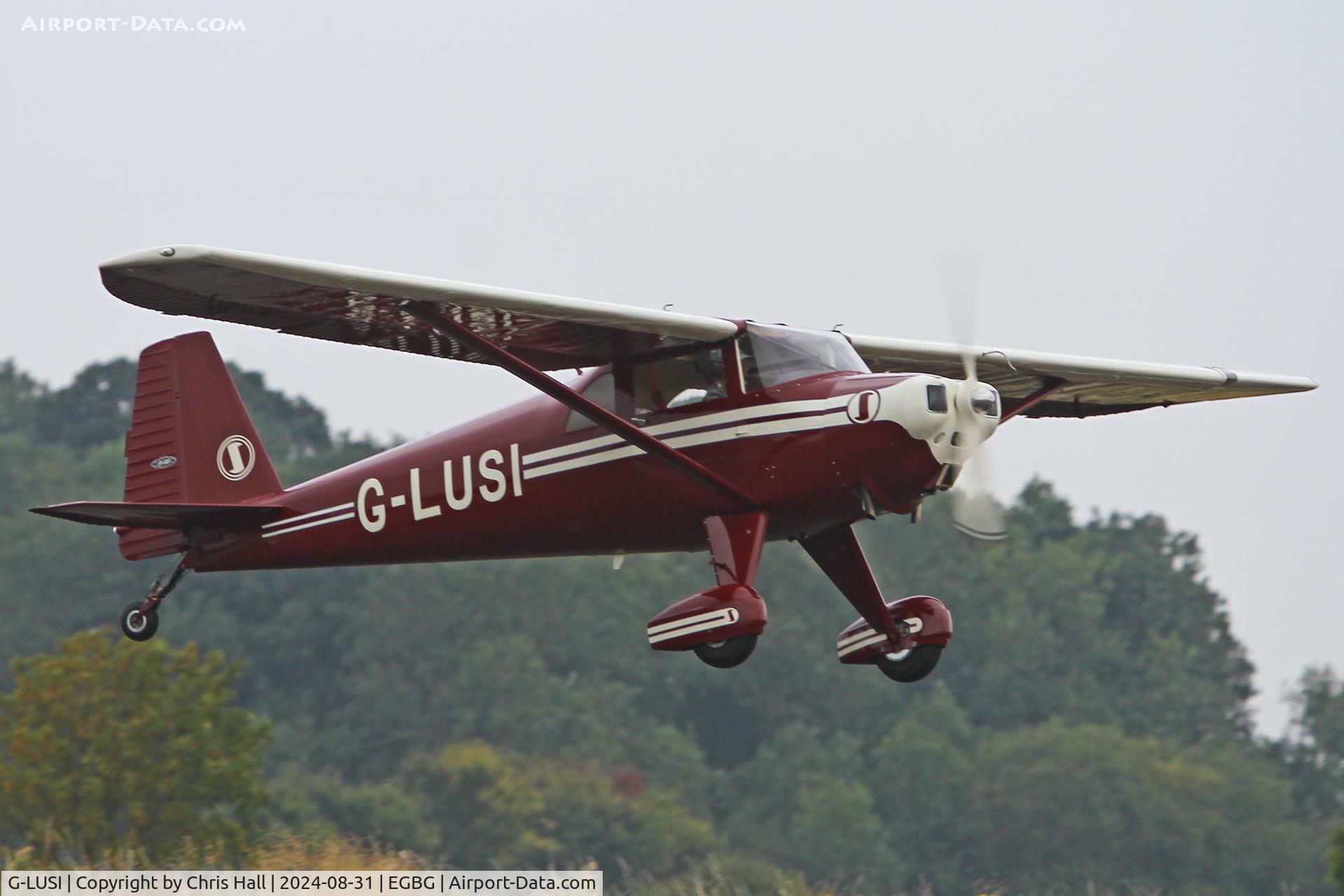 G-LUSI, 1951 Luscombe 8F Silvaire C/N 6770, LAA Rally 2024, Leicester