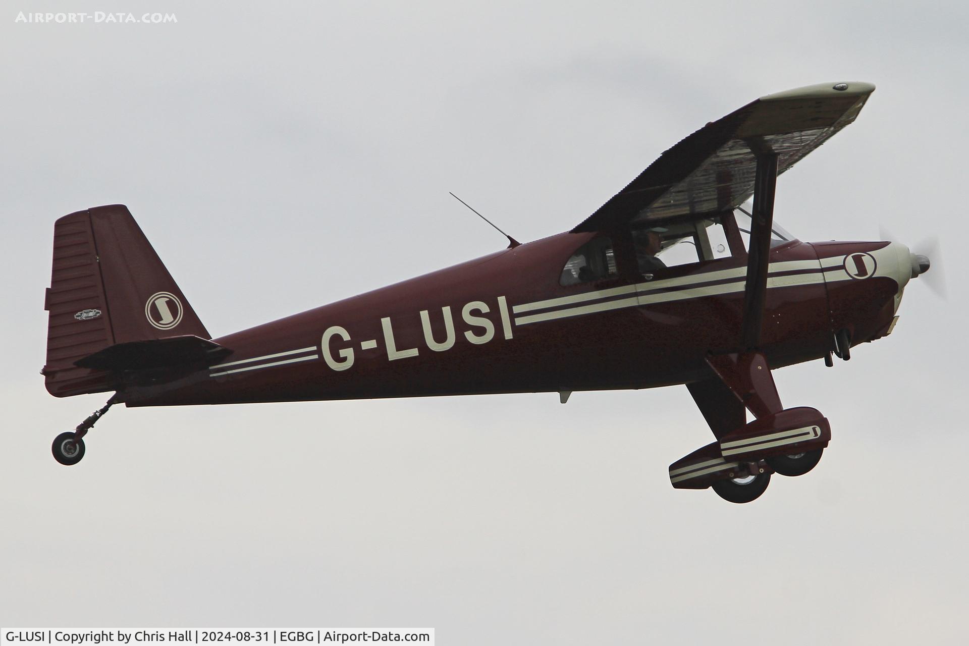 G-LUSI, 1951 Luscombe 8F Silvaire C/N 6770, LAA Rally 2024, Leicester