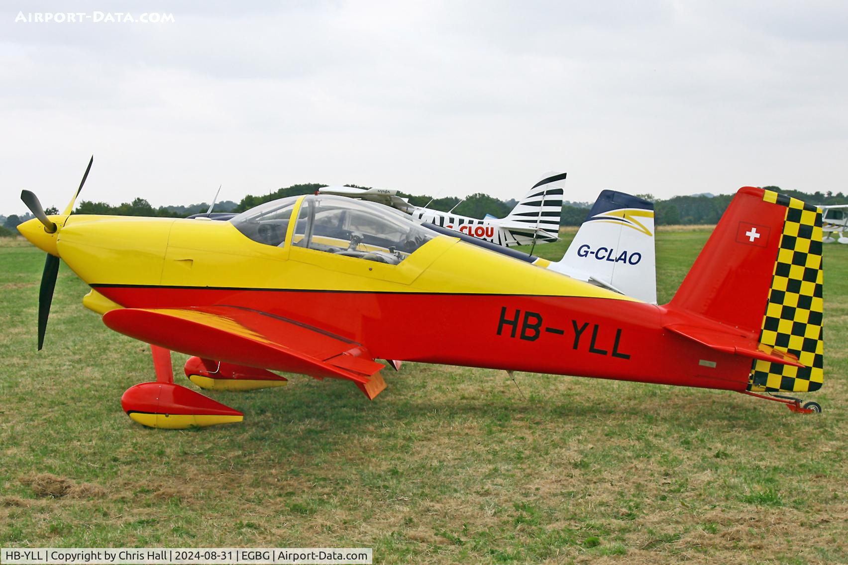 HB-YLL, 2005 Vans RV-6 C/N 25685, LAA Rally 2024, Leicester