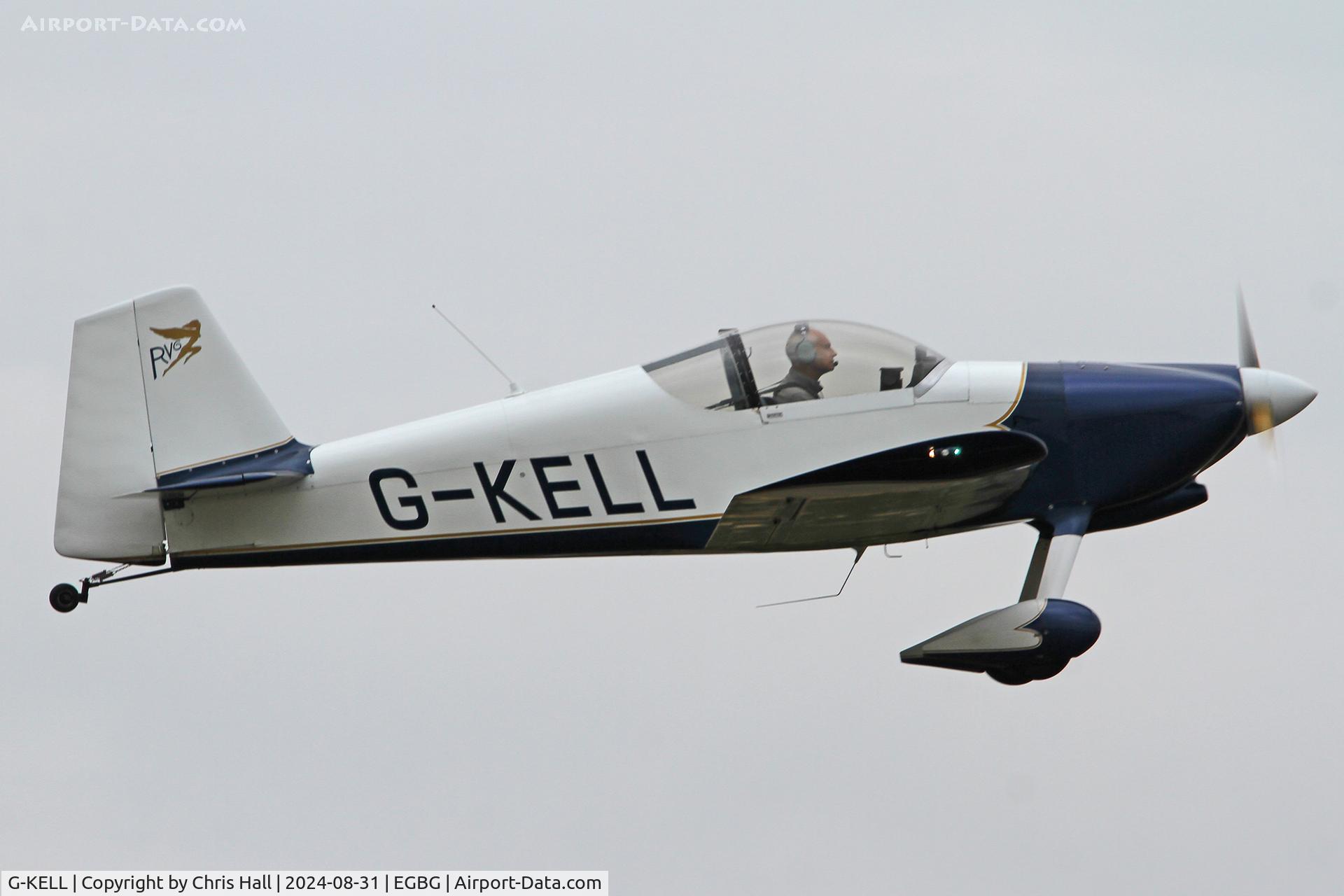 G-KELL, 1998 Vans RV-6 C/N PFA 181-12845, LAA Rally 2024, Leicester