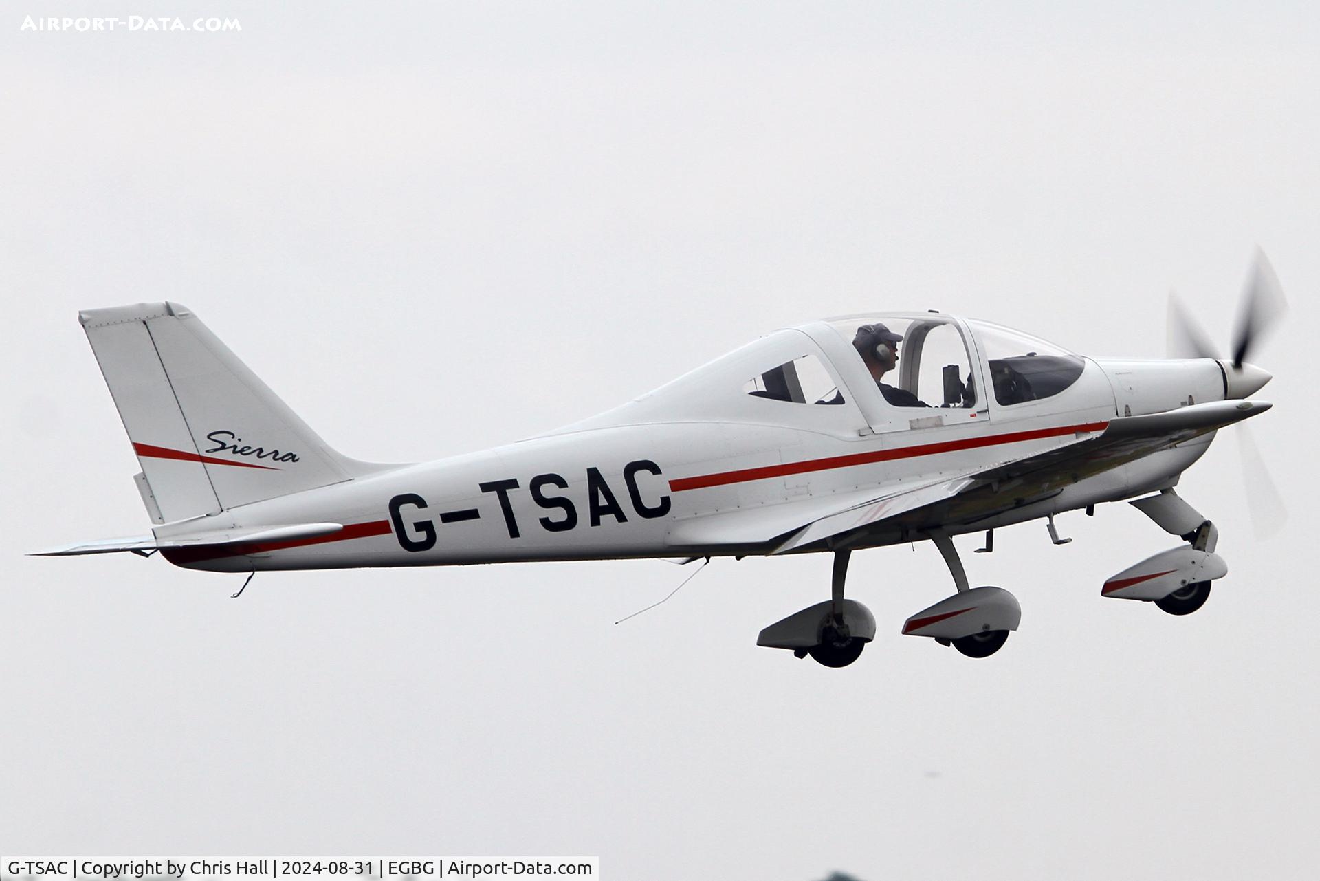 G-TSAC, 2008 Tecnam P-2002EA Sierra C/N PFA 333-14611, LAA Rally 2024, Leicester