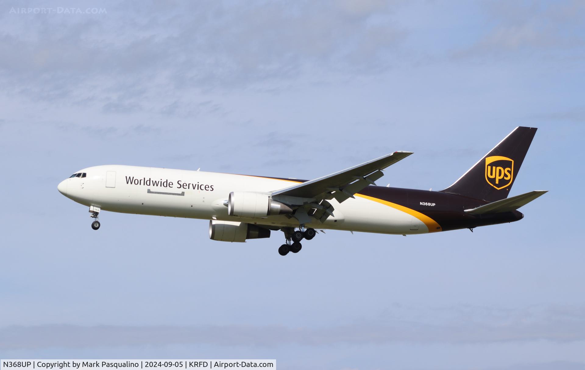 N368UP, 2019 Boeing 767-300F C/N 65907, Boeing 767-300F