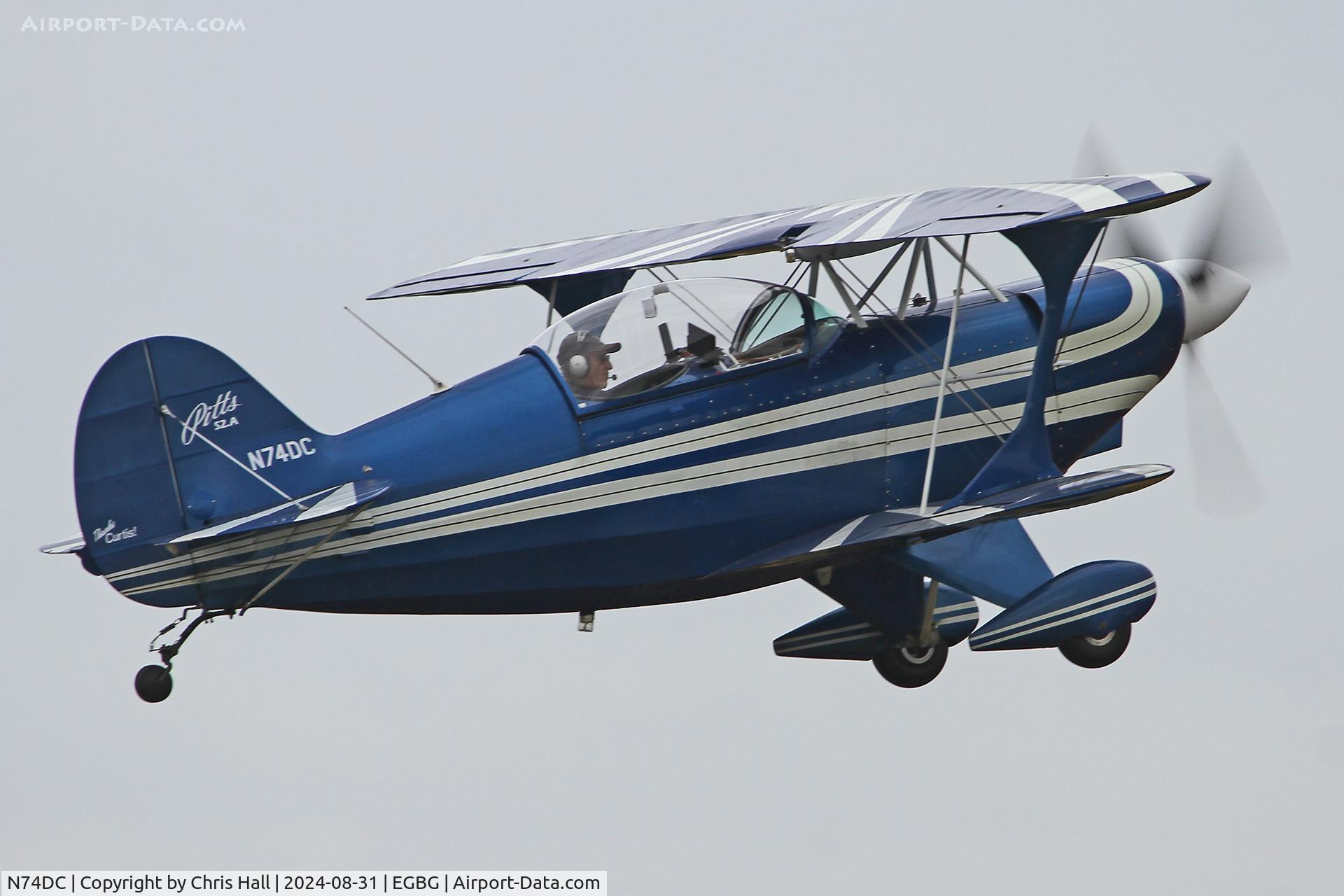 N74DC, 1980 Aerotek Pitts S-2A Special C/N 2228, LAA Rally 2024, Leicester
