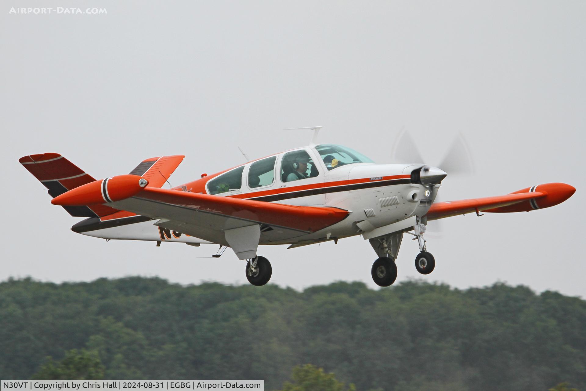 N30VT, 1973 Beech V35B Bonanza Bonanza C/N D-9439, LAA Rally 2024, Leicester
