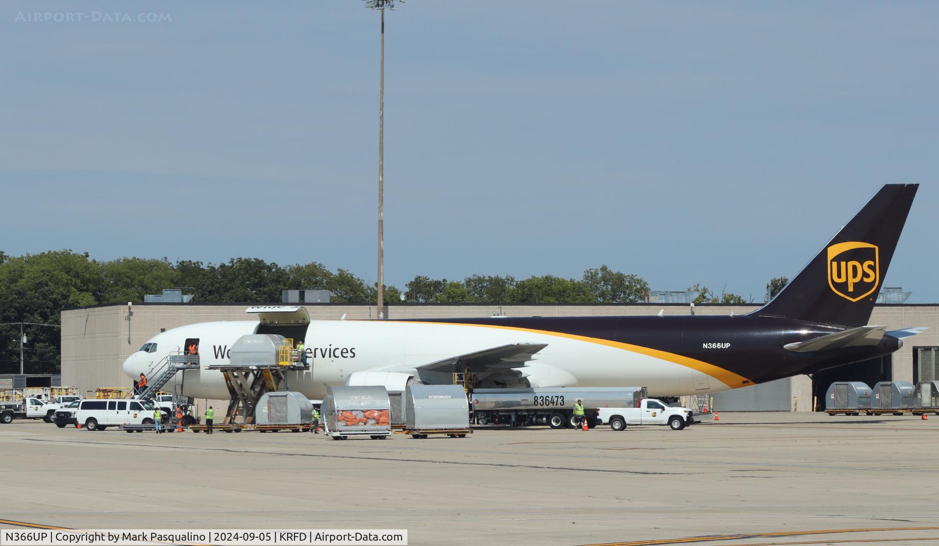N366UP, 2019 Boeing 767-300F C/N 65789, Boeing 767-300F
