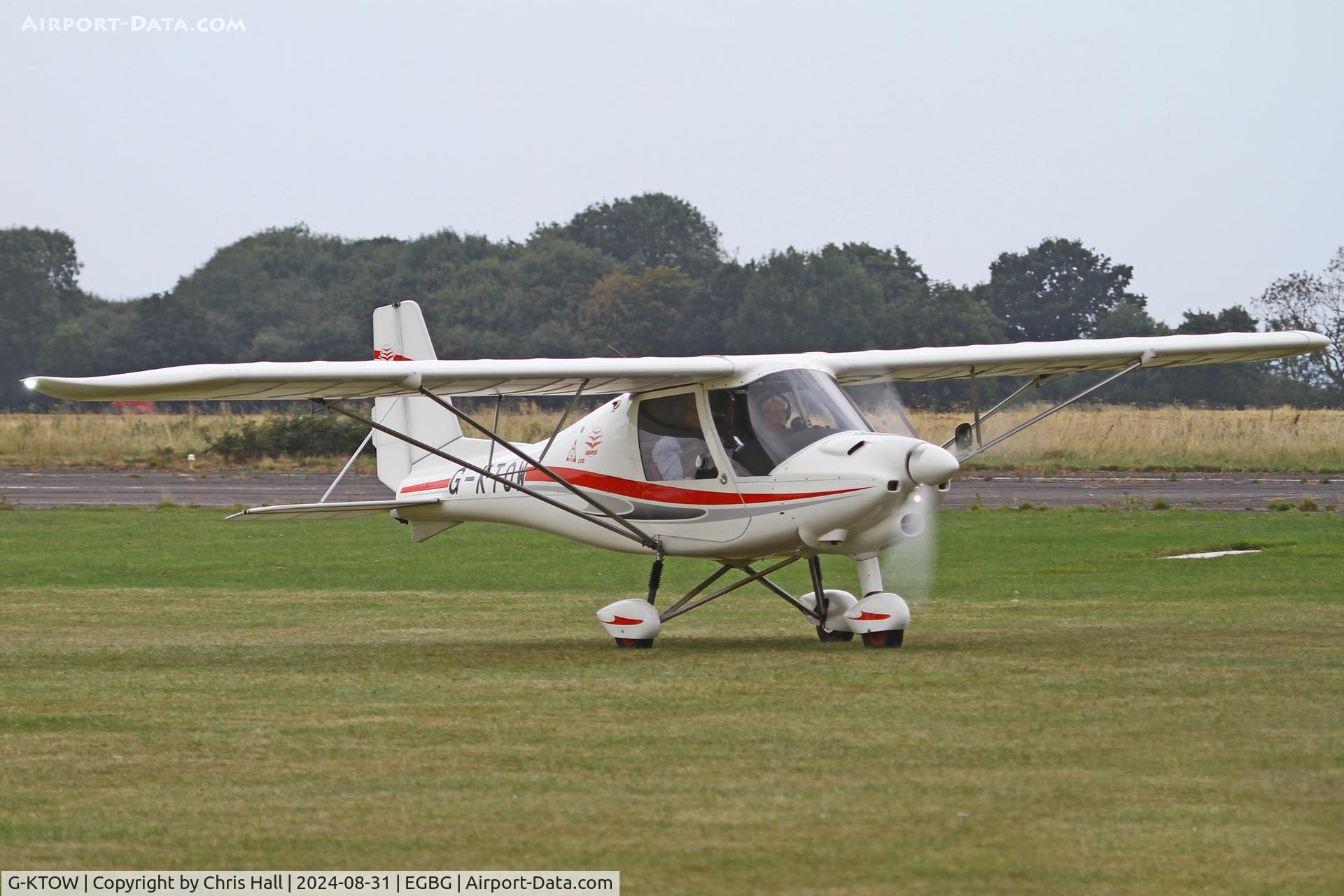 G-KTOW, 2013 Comco Ikarus C42 FB100 Bravo C/N 1311-7287, LAA Rally 2024, Leicester
