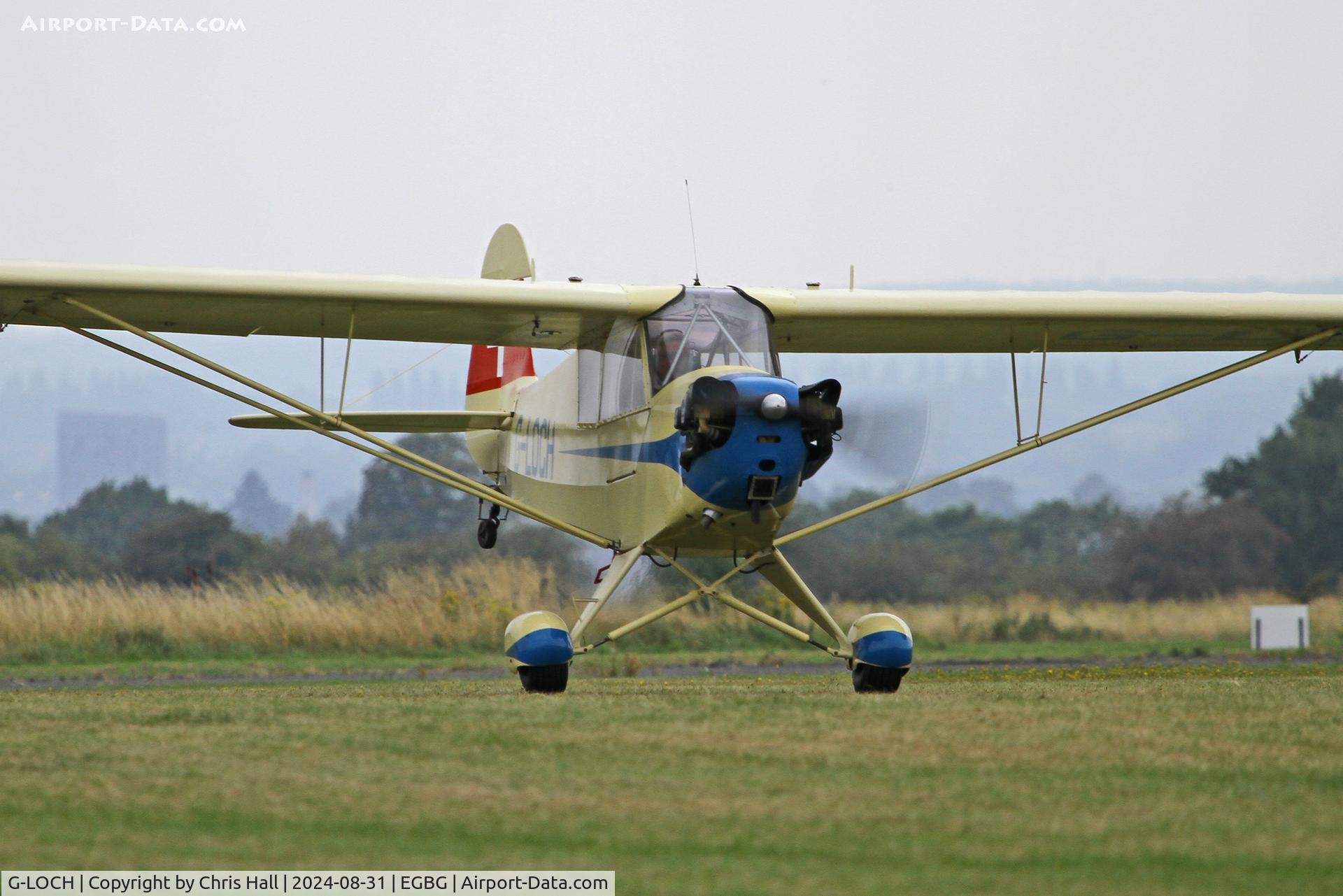 G-LOCH, 1944 Piper L-4J Grasshopper (J3C-65D) C/N 12687, LAA Rally 2024, Leicester