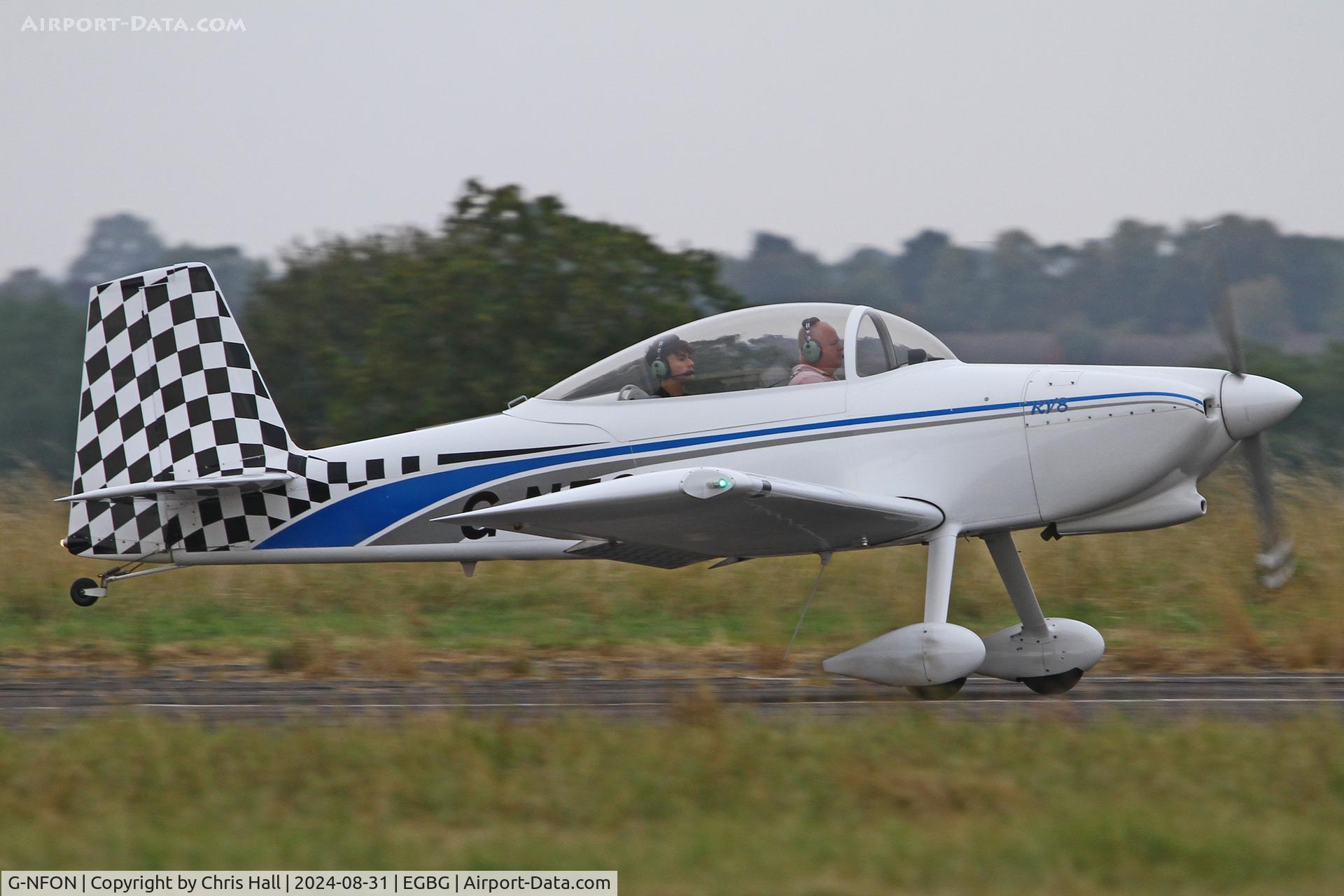 G-NFON, 2011 Vans RV-8 C/N LAA 303-14921, LAA Rally 2024, Leicester
