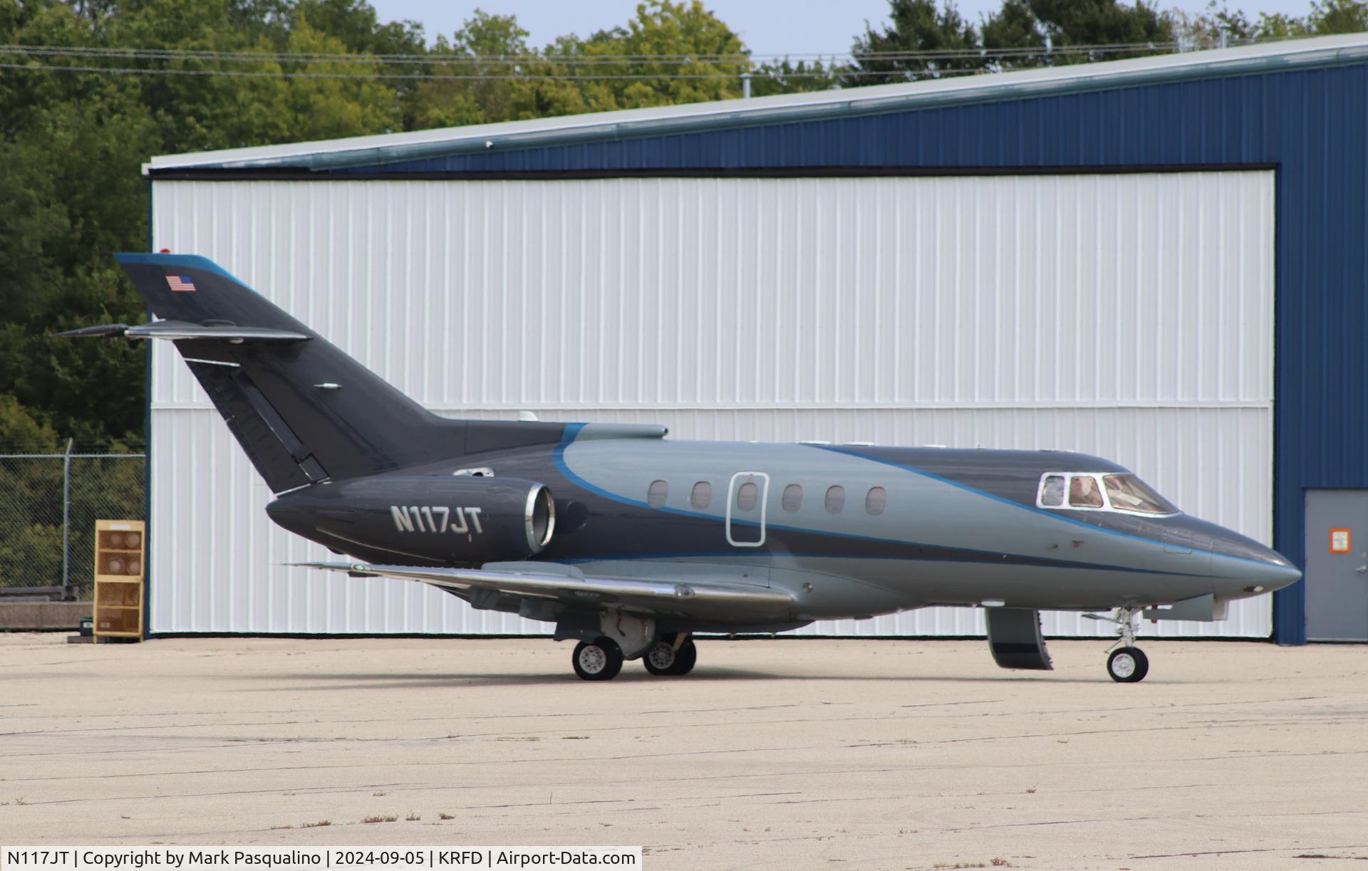 N117JT, British Aerospace BAe.125 Series 800A C/N 258205, Hawker 800A