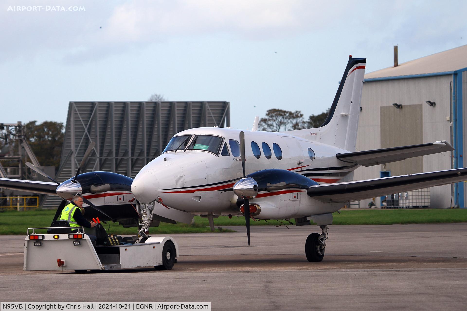 N95VB, 2013 Beechcraft C90GTI King Air C/N LJ-2091, Hawarden