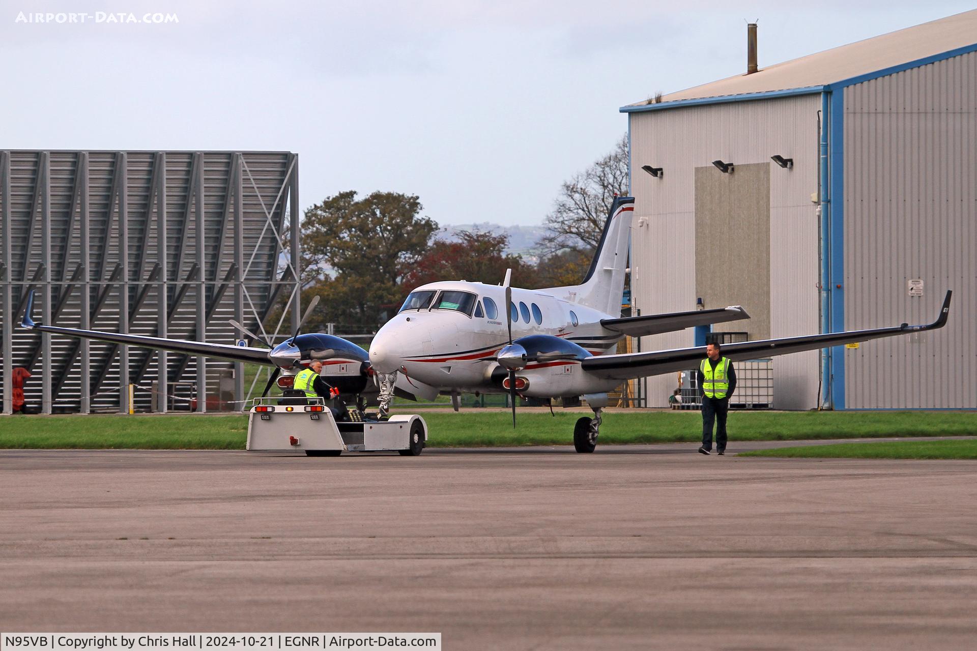 N95VB, 2013 Beechcraft C90GTI King Air C/N LJ-2091, Hawarden