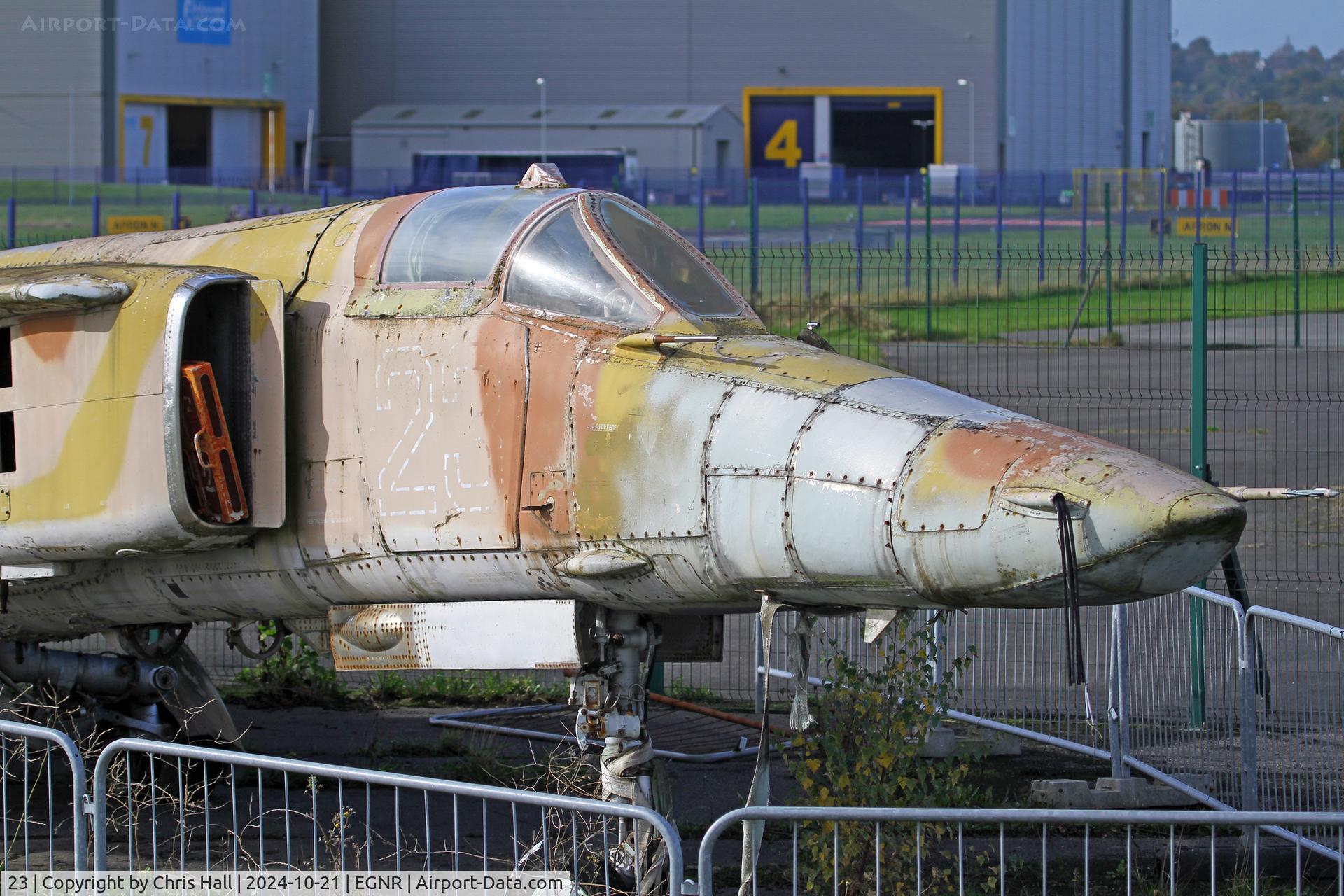 23, Mikoyan-Gurevich MiG-27 C/N 831712515040, Hawarden