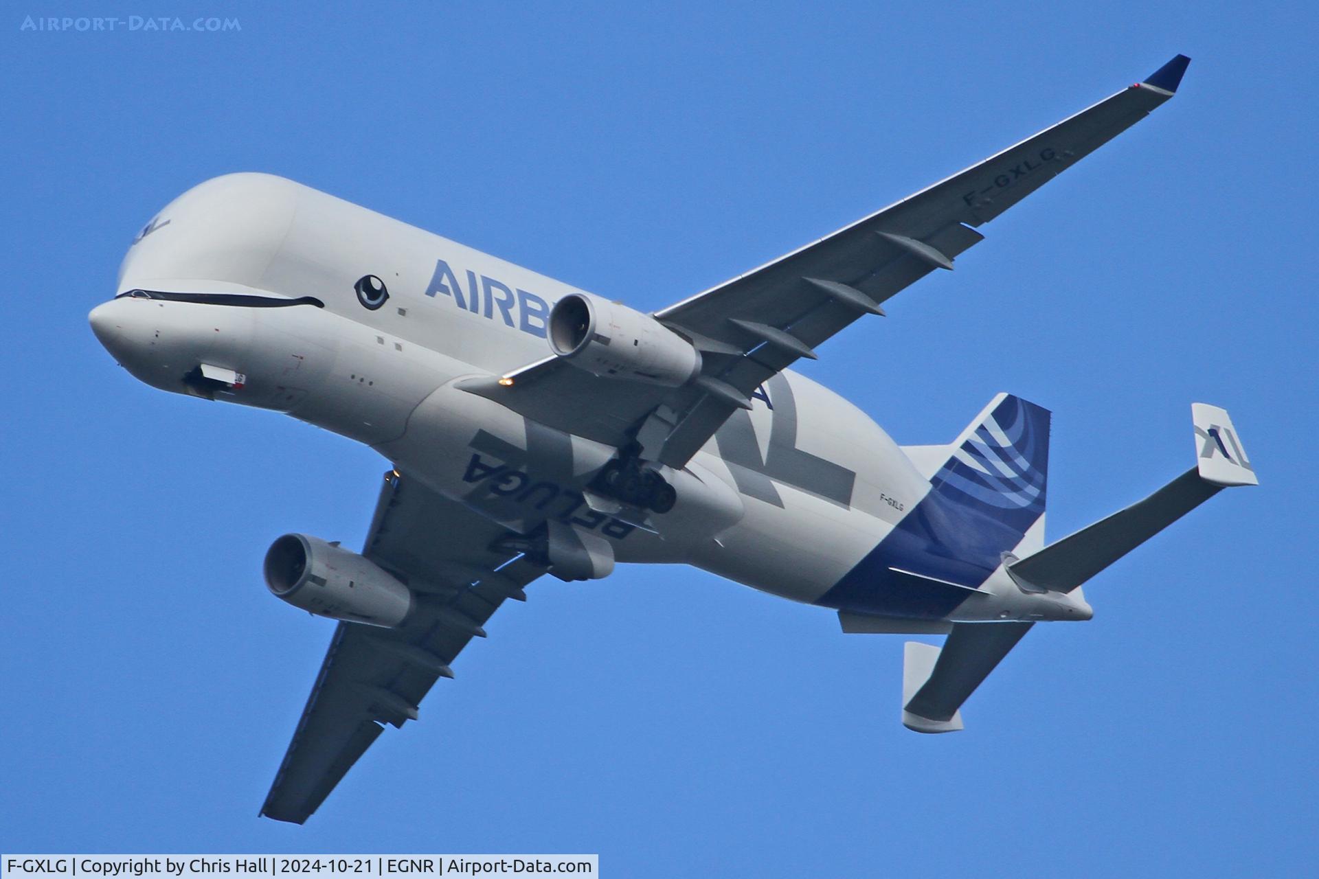 F-GXLG, 2018 Airbus A330-743L Beluga XL C/N 1824, Hawarden