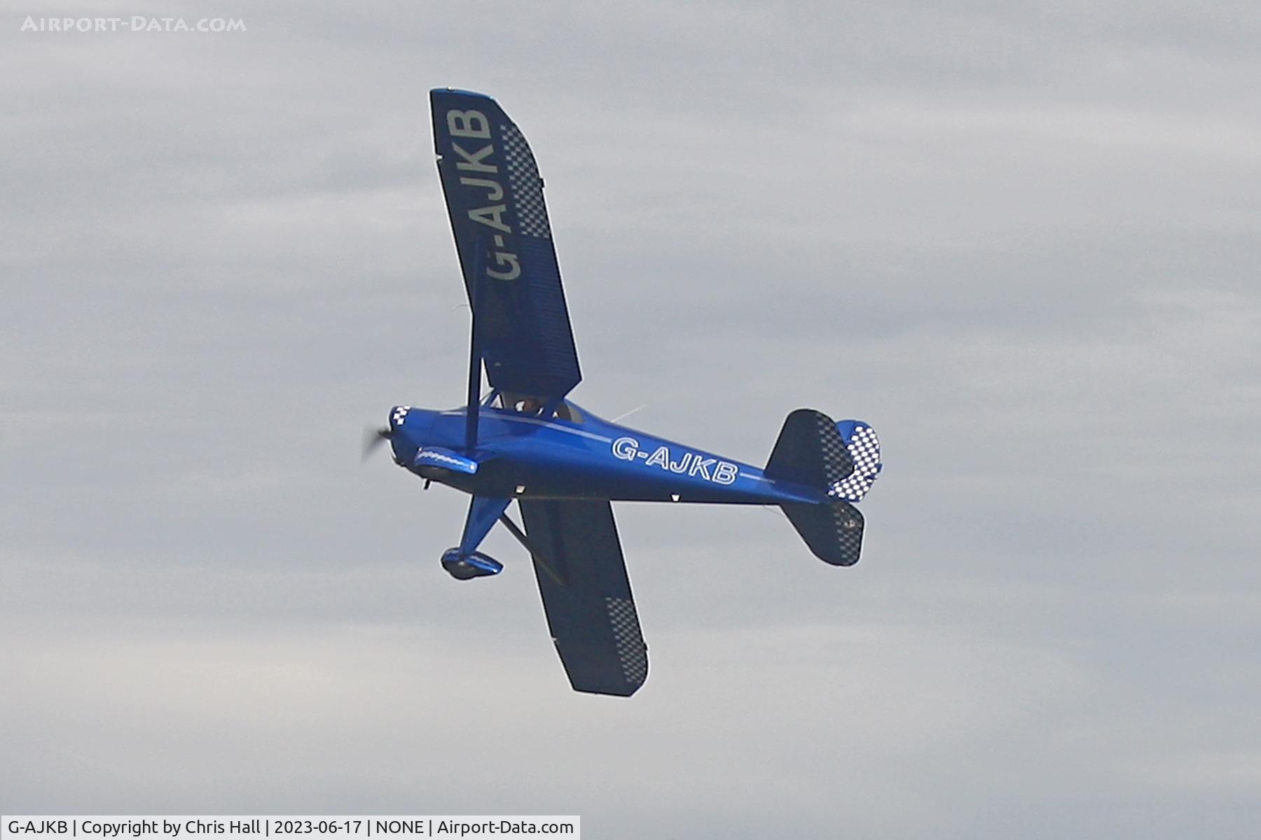 G-AJKB, 1946 Luscombe 8E Silvaire C/N 3058, A2A over Lincolnshire