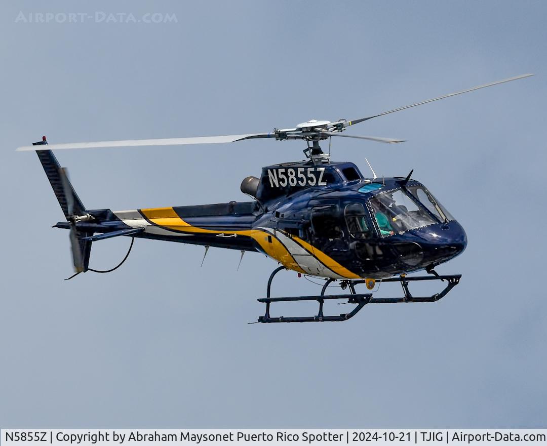 N5855Z, 2001 Eurocopter AS-350B-2 Ecureuil Ecureuil C/N 3518, New livery update