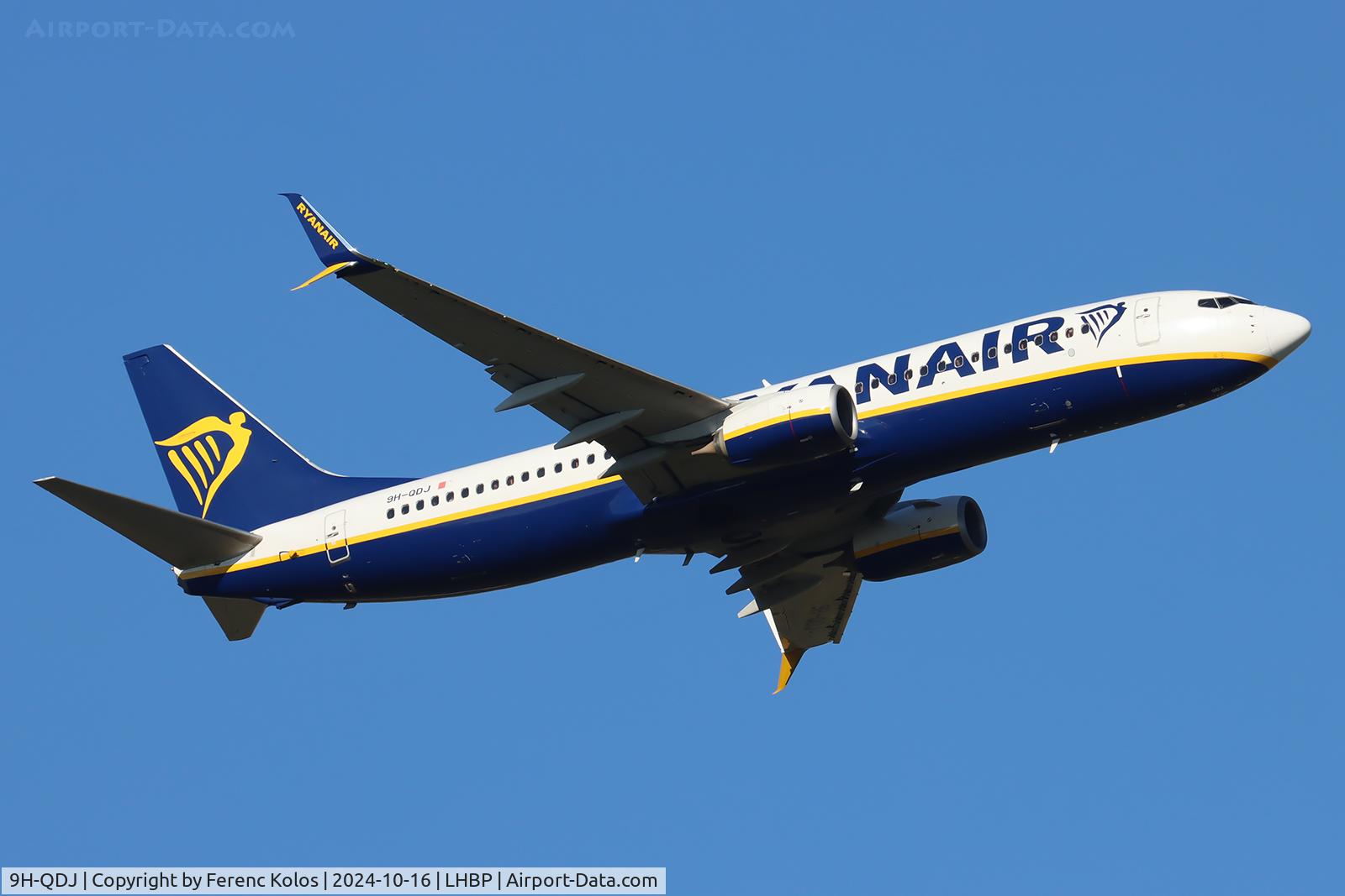 9H-QDJ, 2016 Boeing 737-8AS C/N 44759, lhbpp