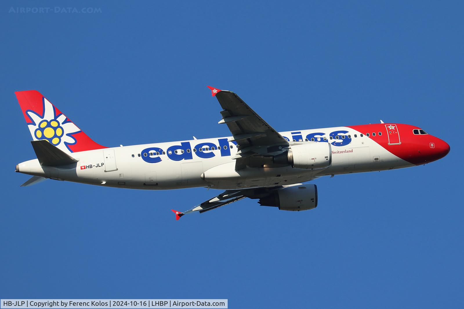 HB-JLP, 2011 Airbus A320-214 C/N 4618, lhbpp