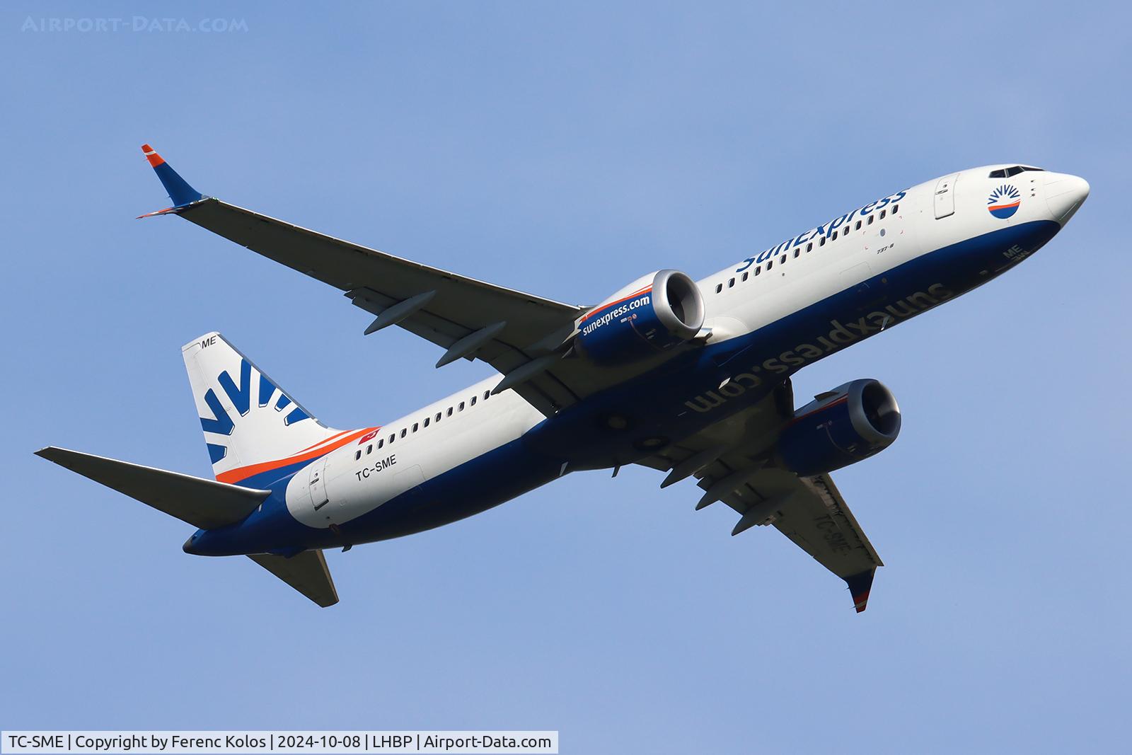 TC-SME, Boeing Boeing 737 MAX 8 C/N 63607, lhbpp