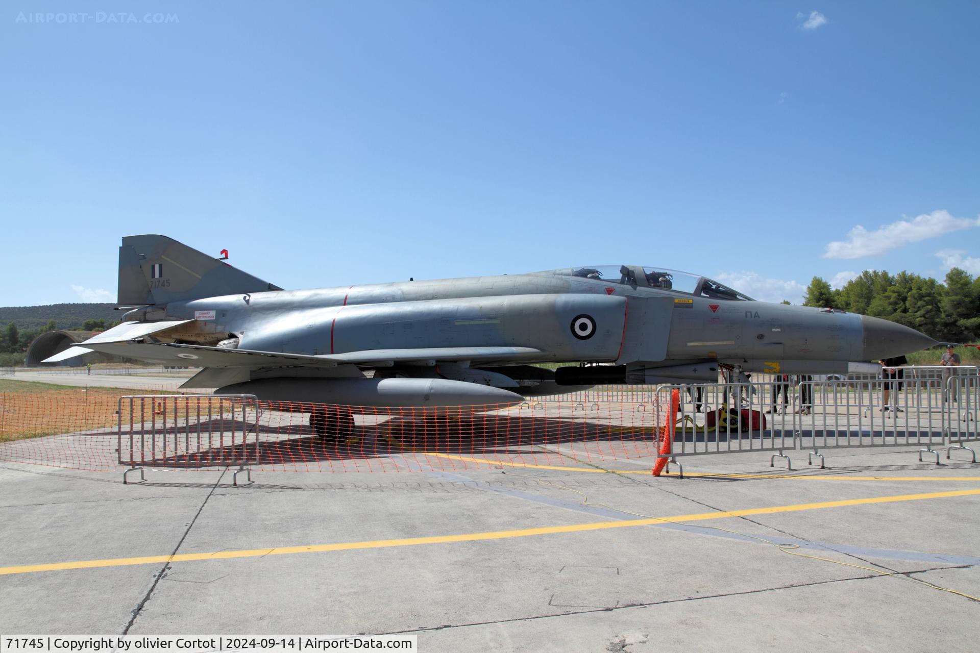 71745, 1977 McDonnell Douglas F-4E AUP Phantom II C/N 5001, Tanagra airshow 2024