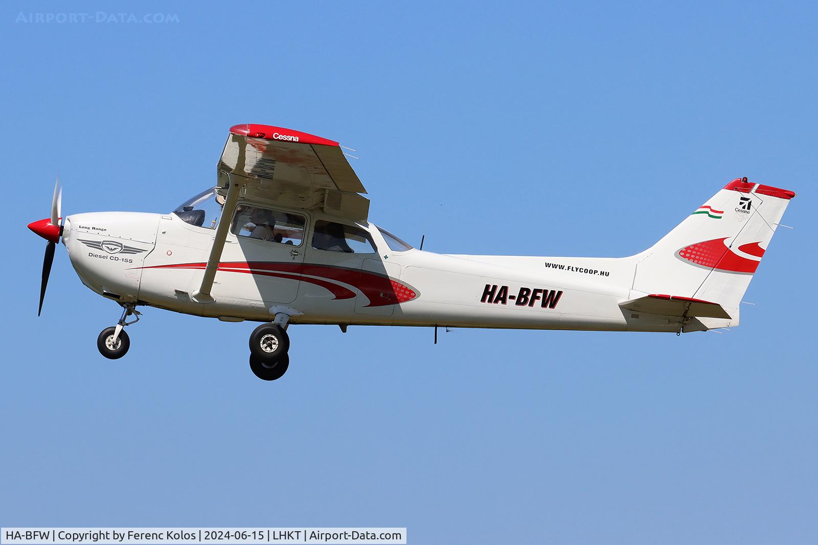 HA-BFW, Reims F172N Skyhawk Diesel Skyhawk C/N 01742, lhktt
