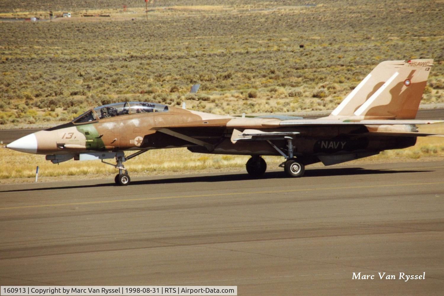 160913, Grumman F-14A Tomcat C/N 342, At the Reno Air Races in 1998.