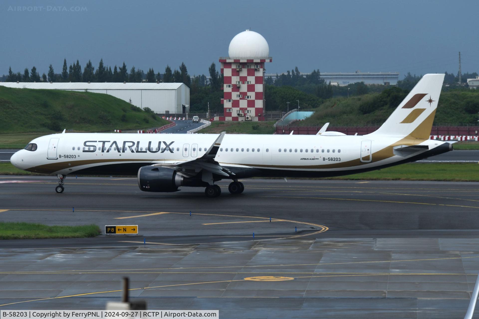 B-58203, 2020 Airbus A321-252NX C/N 9147, Starlux A321N